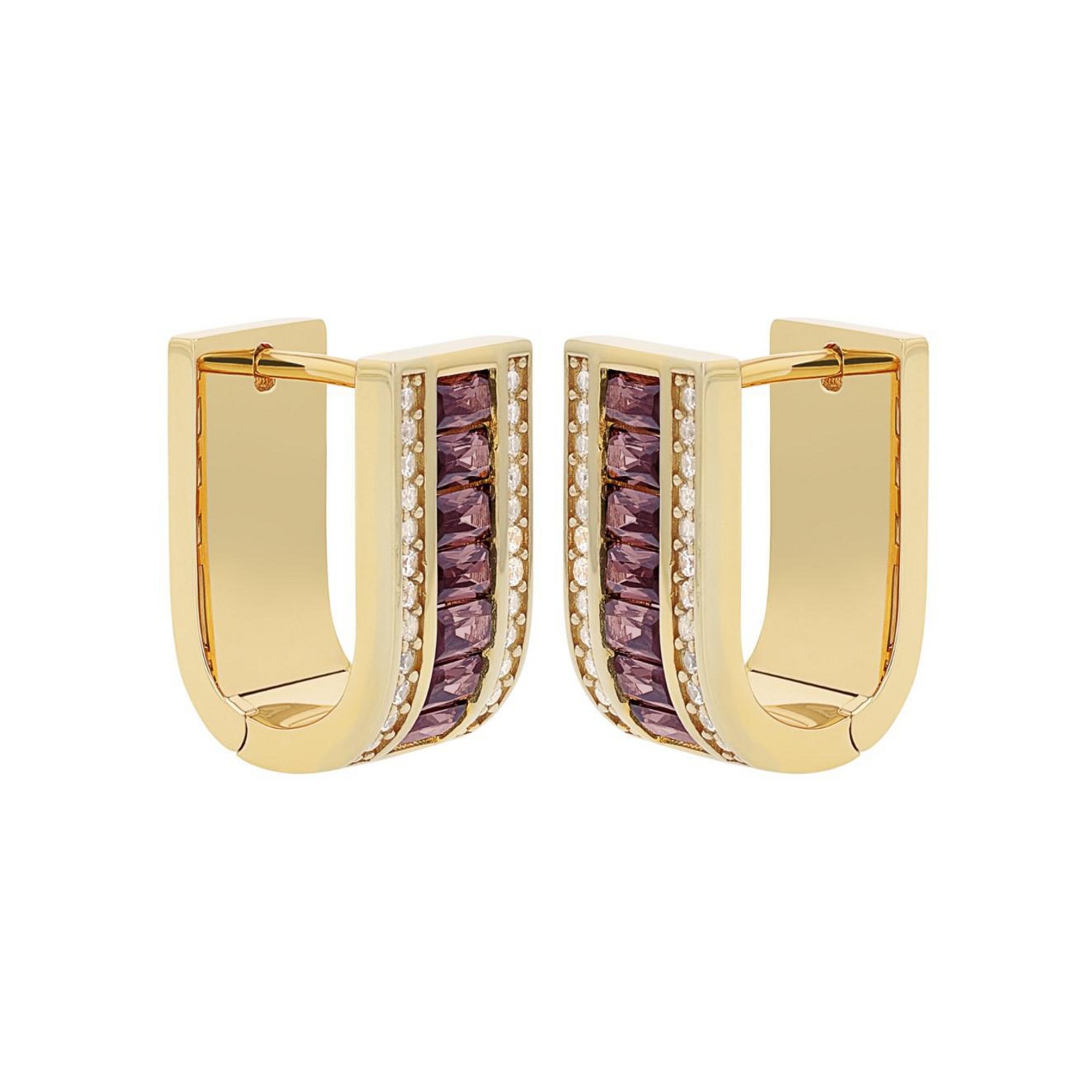 JOOP! Paar Creolen »Schmuck, Geschenk« mit Zirkonia (synth.)