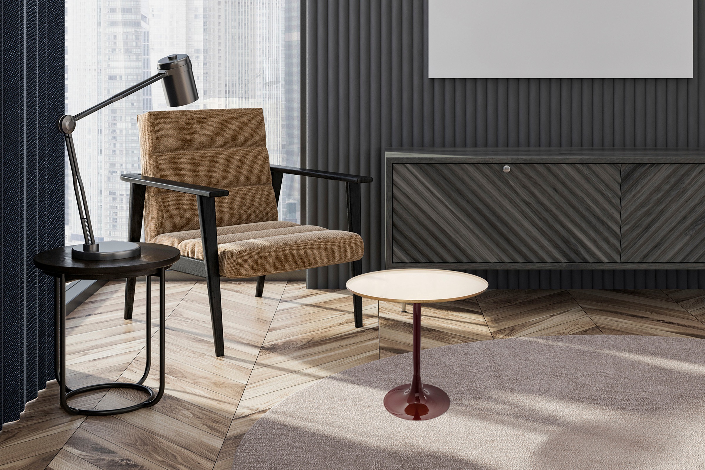 Kayoom Beistelltisch »Art Deco 925, Abstelltisch aus Metall,funktional und günstig online kaufen