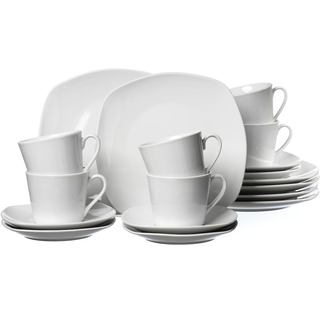 Ritzenhoff & Breker Kaffeeservice »Geschirr-Set, Service PRIMO«, (Set, 18 tlg.)