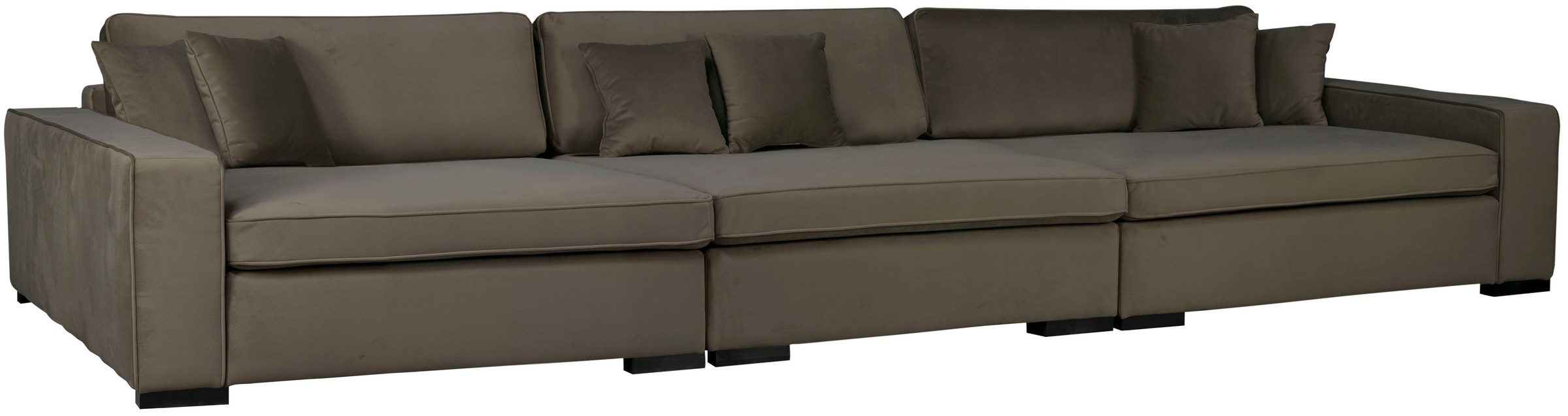 Home affaire 3-Sitzer »Skara XXL«, Lounge-Sofa XXL mit Federkern-Polsterung günstig online kaufen