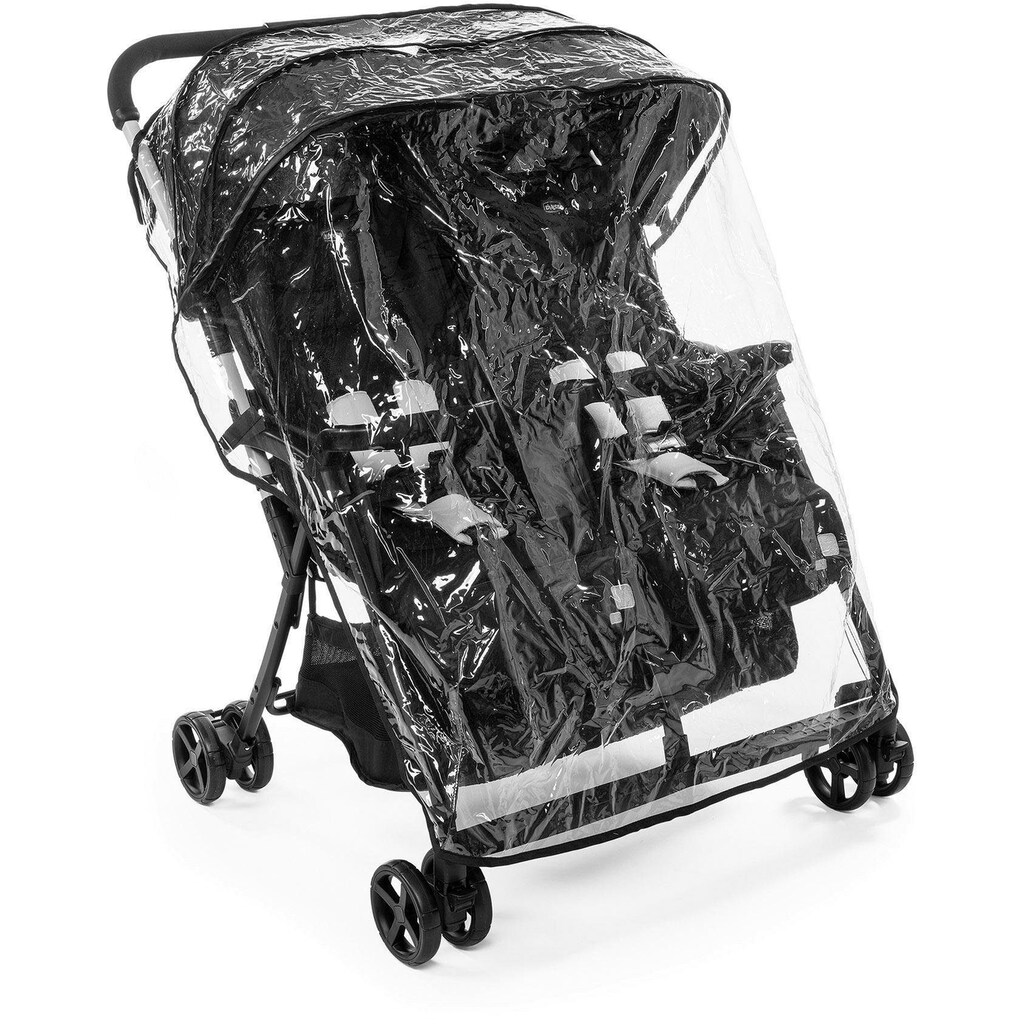 Chicco Zwillingsbuggy »OHlalà Twin, Silver Cat«, 15 kg