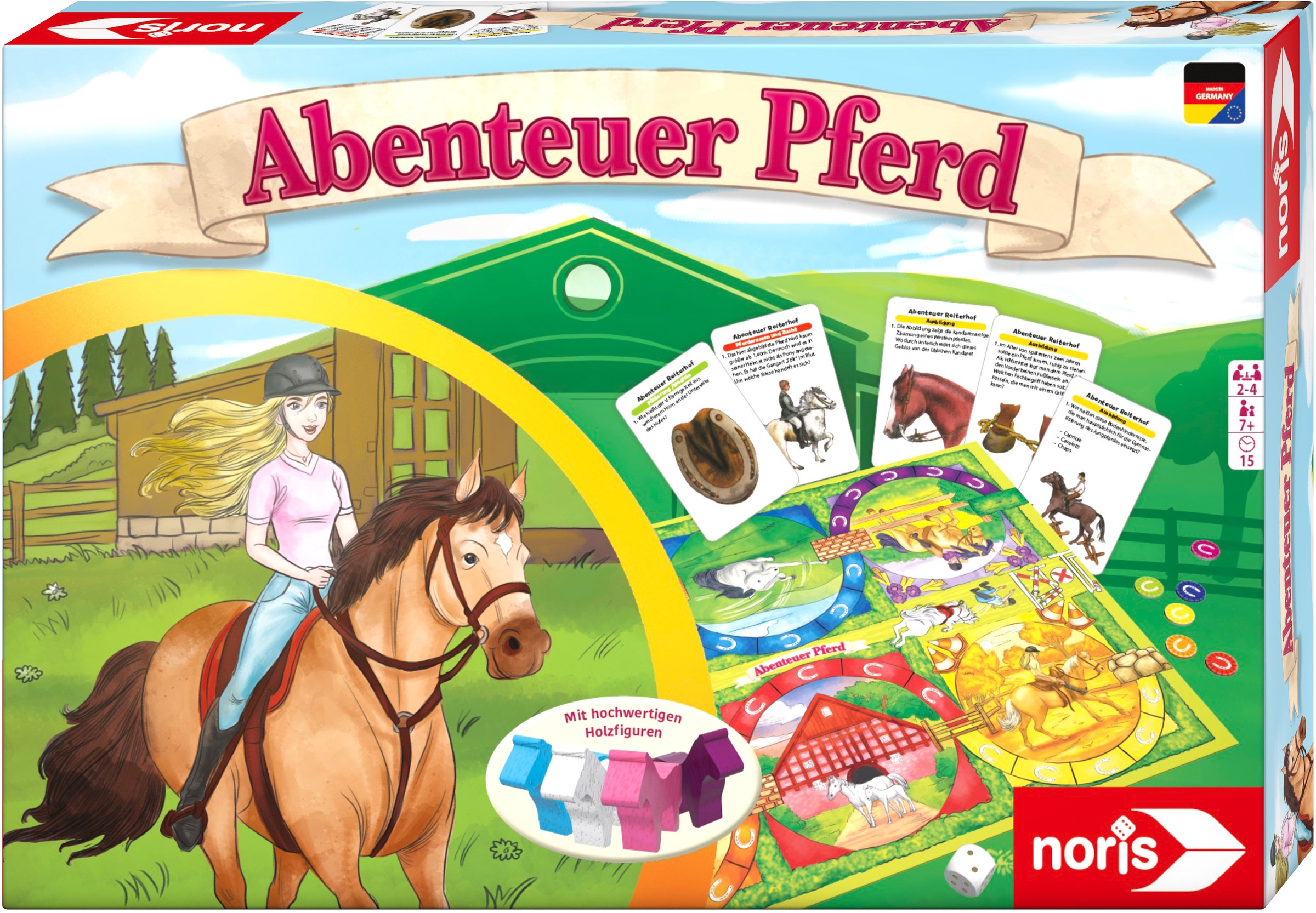 Noris Spiel »Abenteuer Pferd«