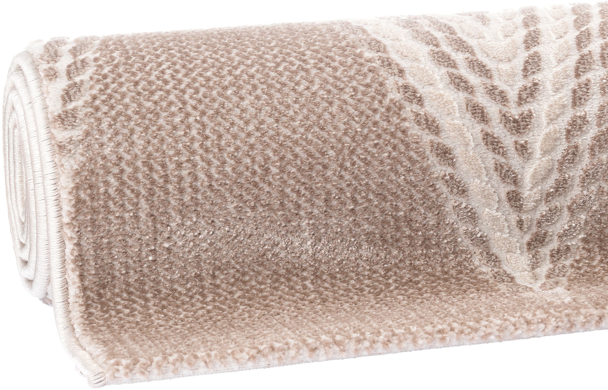 Sehrazat Teppich »Luxury 6500«, rechteckig, 13 mm Höhe, Wohnzimmer, Kurzflor, Hoch Tief Struktur