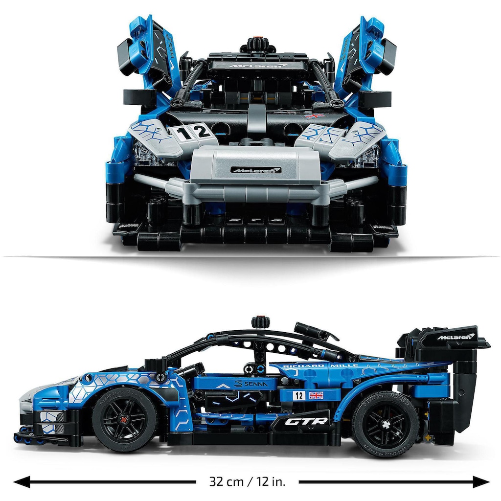 LEGO® Konstruktionsspielsteine »McLaren Senna GTR™ (42123), LEGO® Technic«, (830 St.)