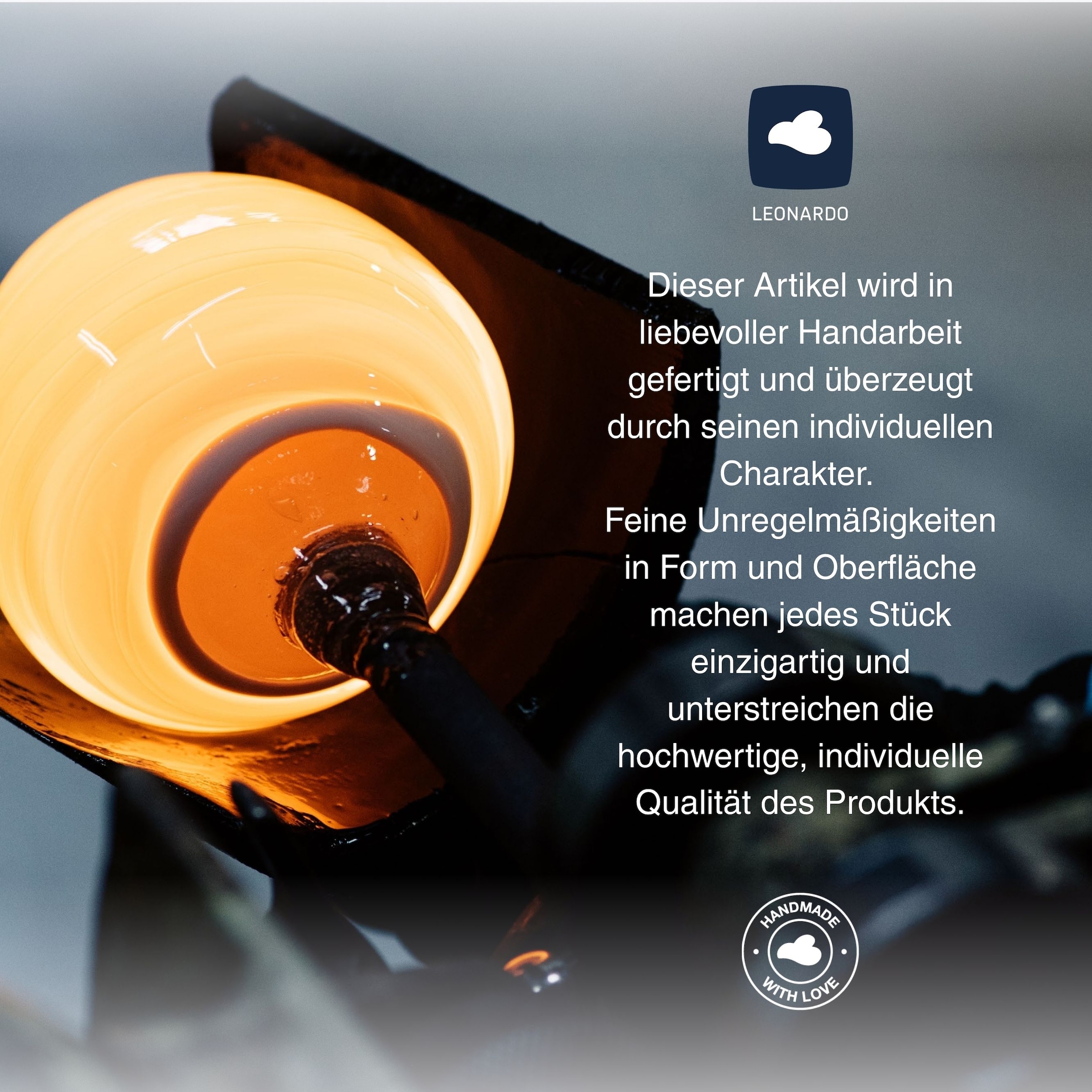 LEONARDO Schale »Poesia« aus Glas Kalk-Natron-Glas, handgefertigt