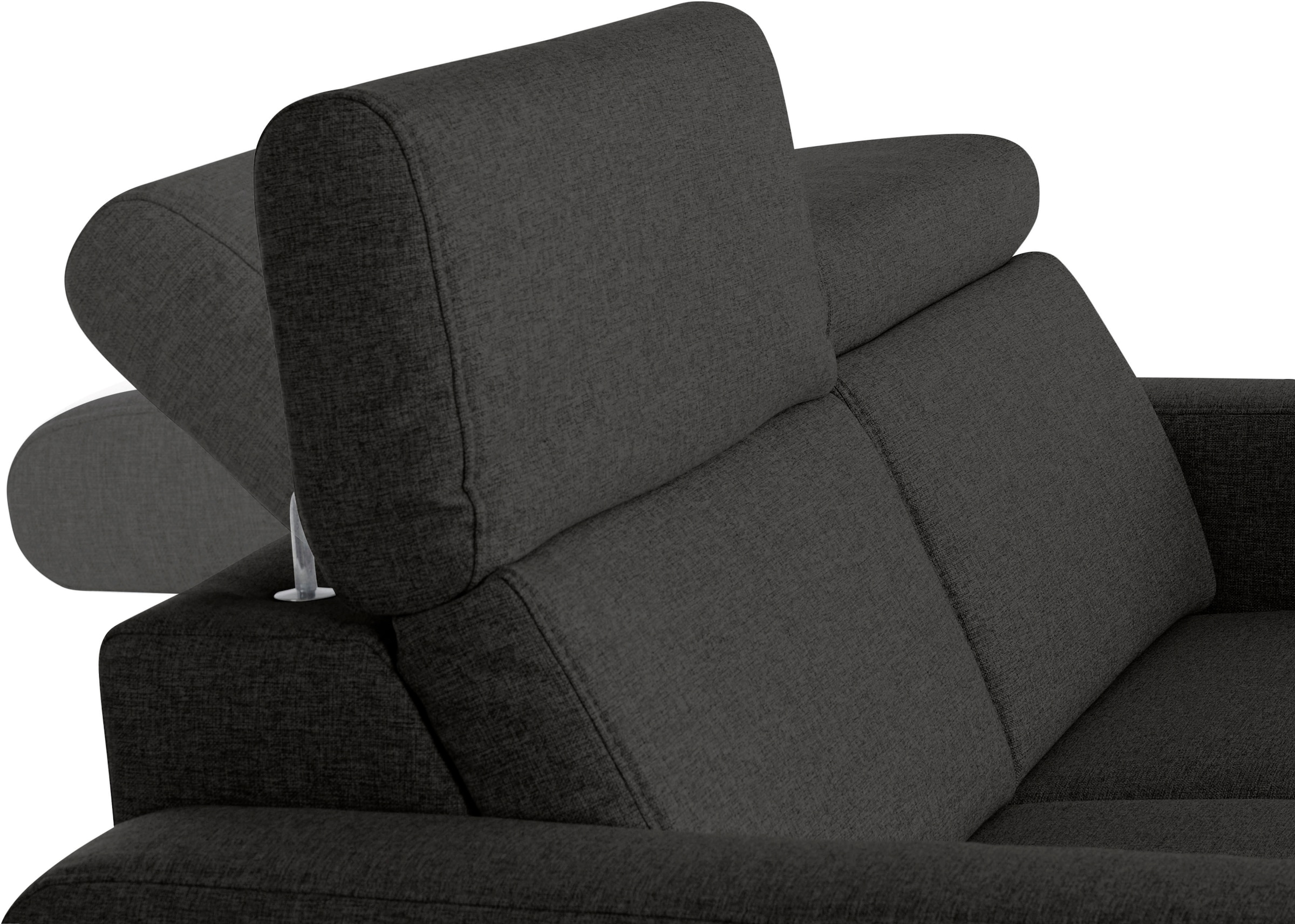 sit&more 2-Sitzer »Bologna«, inklusive Kopfteilverstellung und Federkern