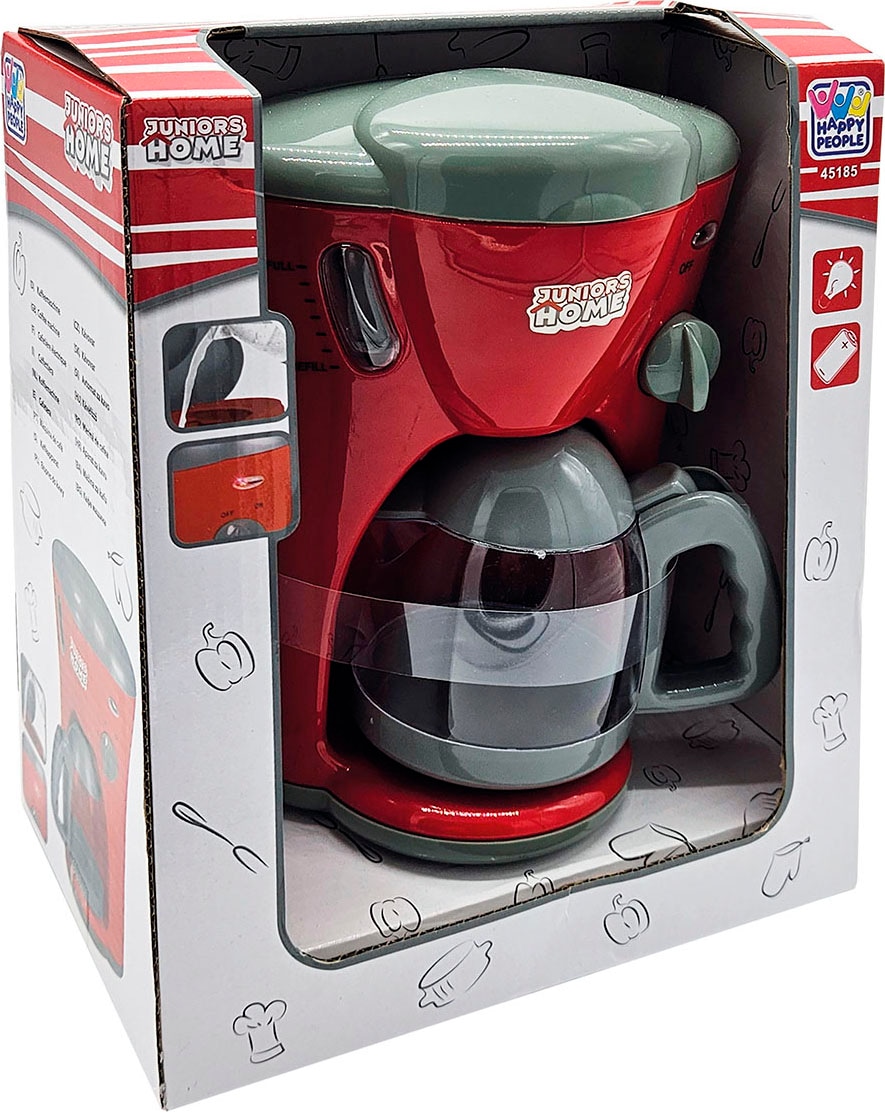 Happy People Kinder-Haushaltsset »Toaster und Kaffeemaschine«, mit Licht- und Soundeffekt