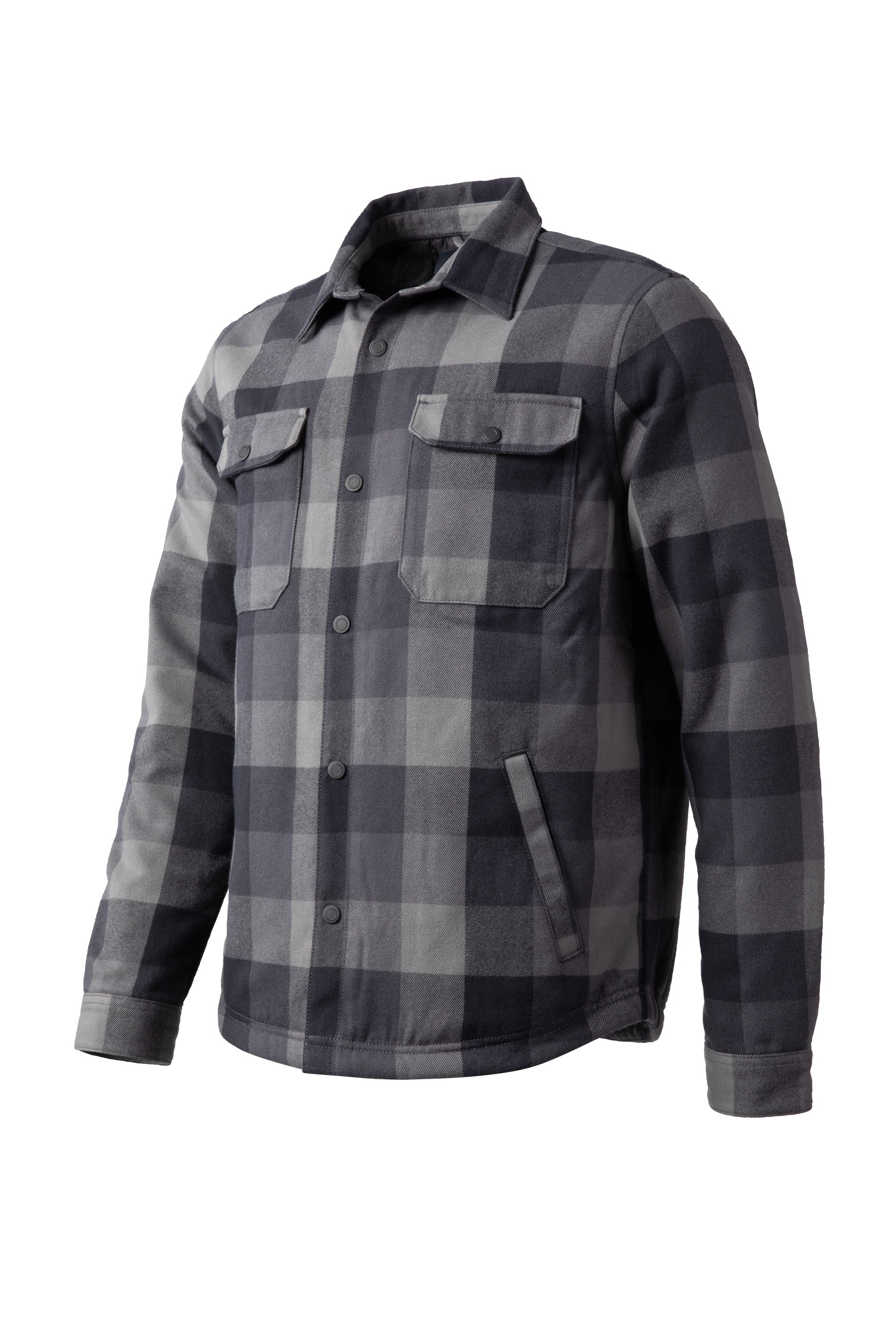 HERO by John Medoox Flanellhemd »JORIS Karohemd Overshirt« Regular Fit Casual Funktionsmaterial für Herren