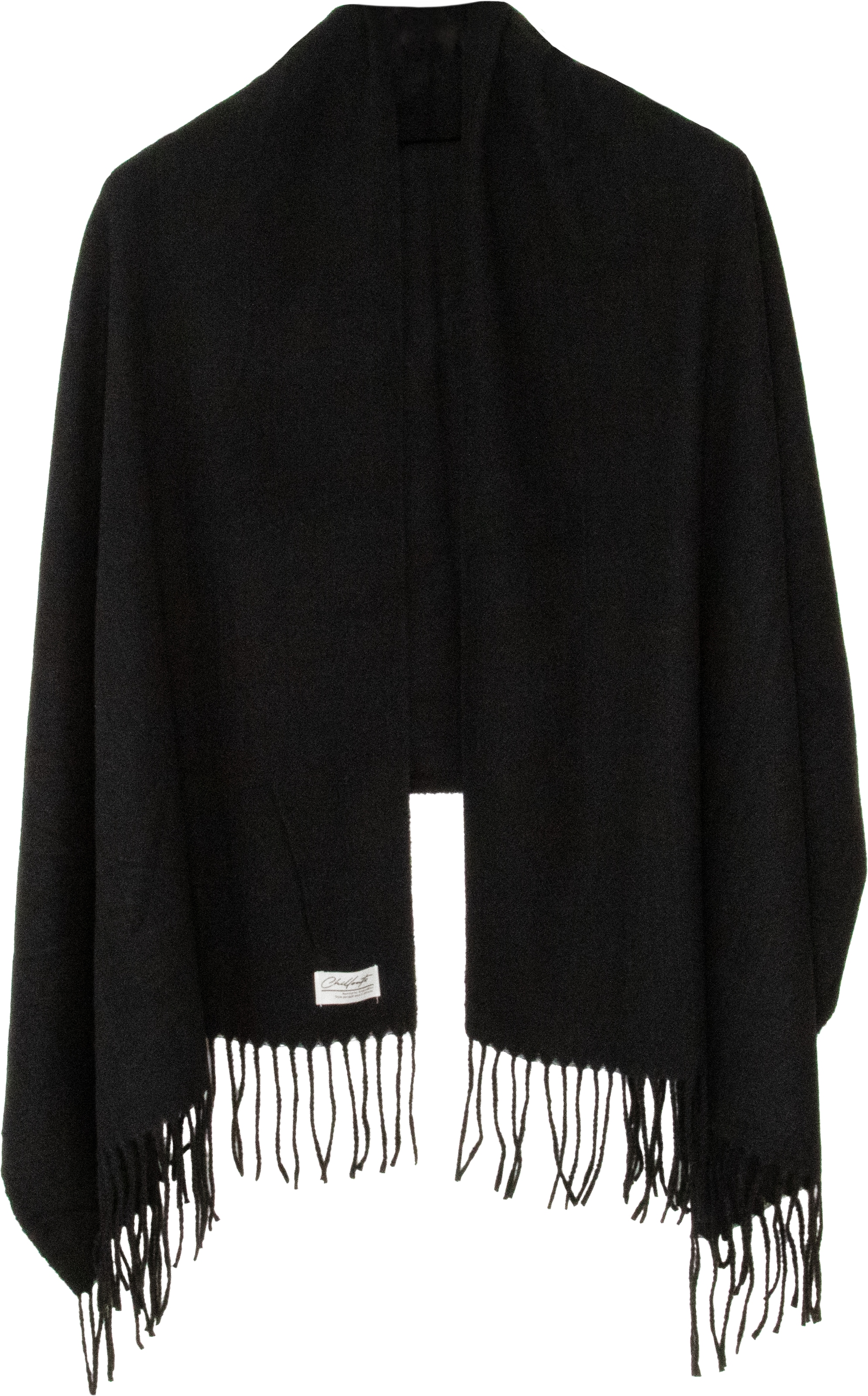 CHILLOUTS Strickschal »Gisa Scarf« Größe: 180 x 70 cm, vielseitige Tragemöglichkeiten black