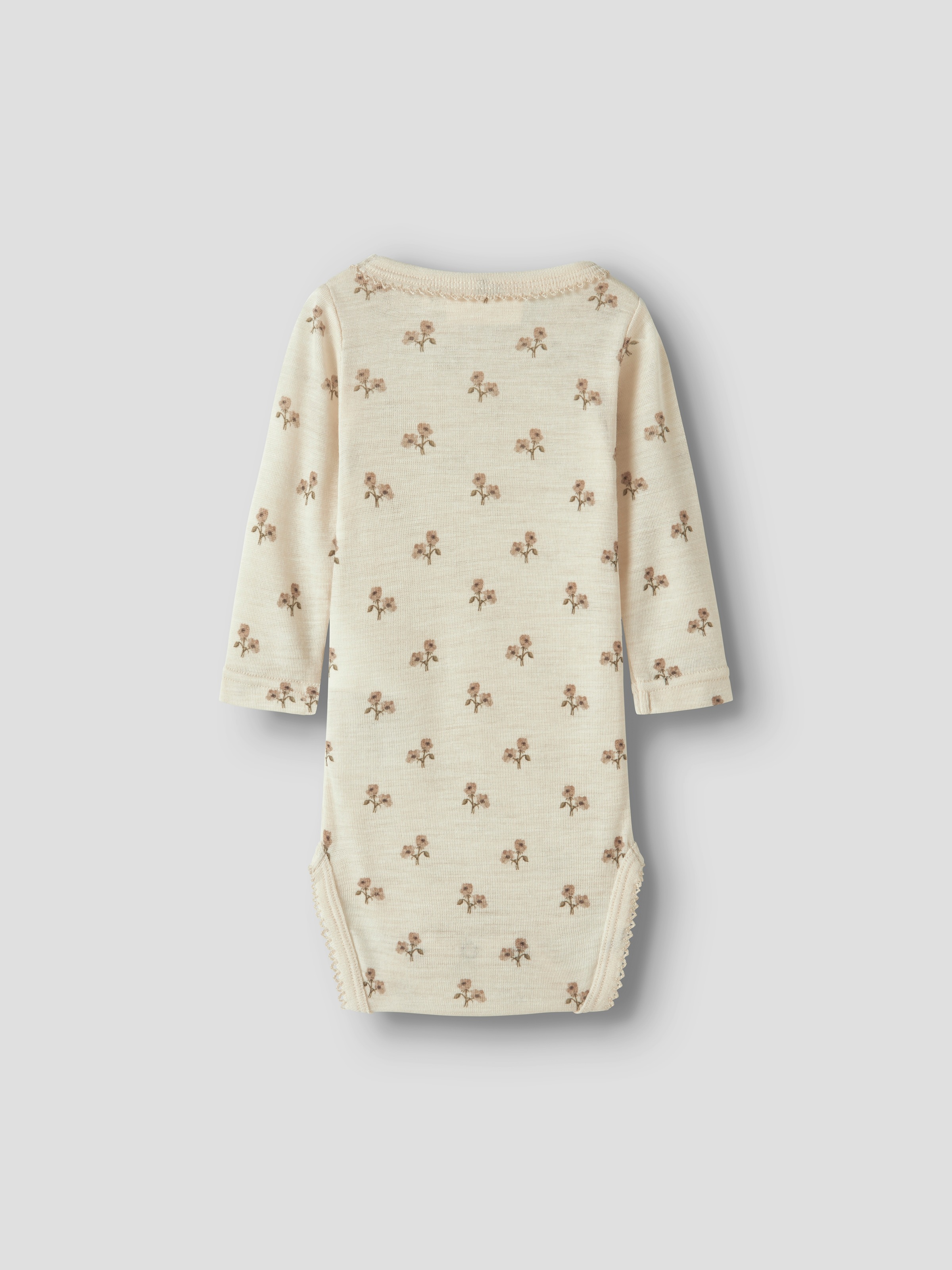Lil' Atelier Langarmbody »NBFNALU LS WO SLIM BODY LIL NOOS« Mit hohem Wollanteil, weich und wärmend