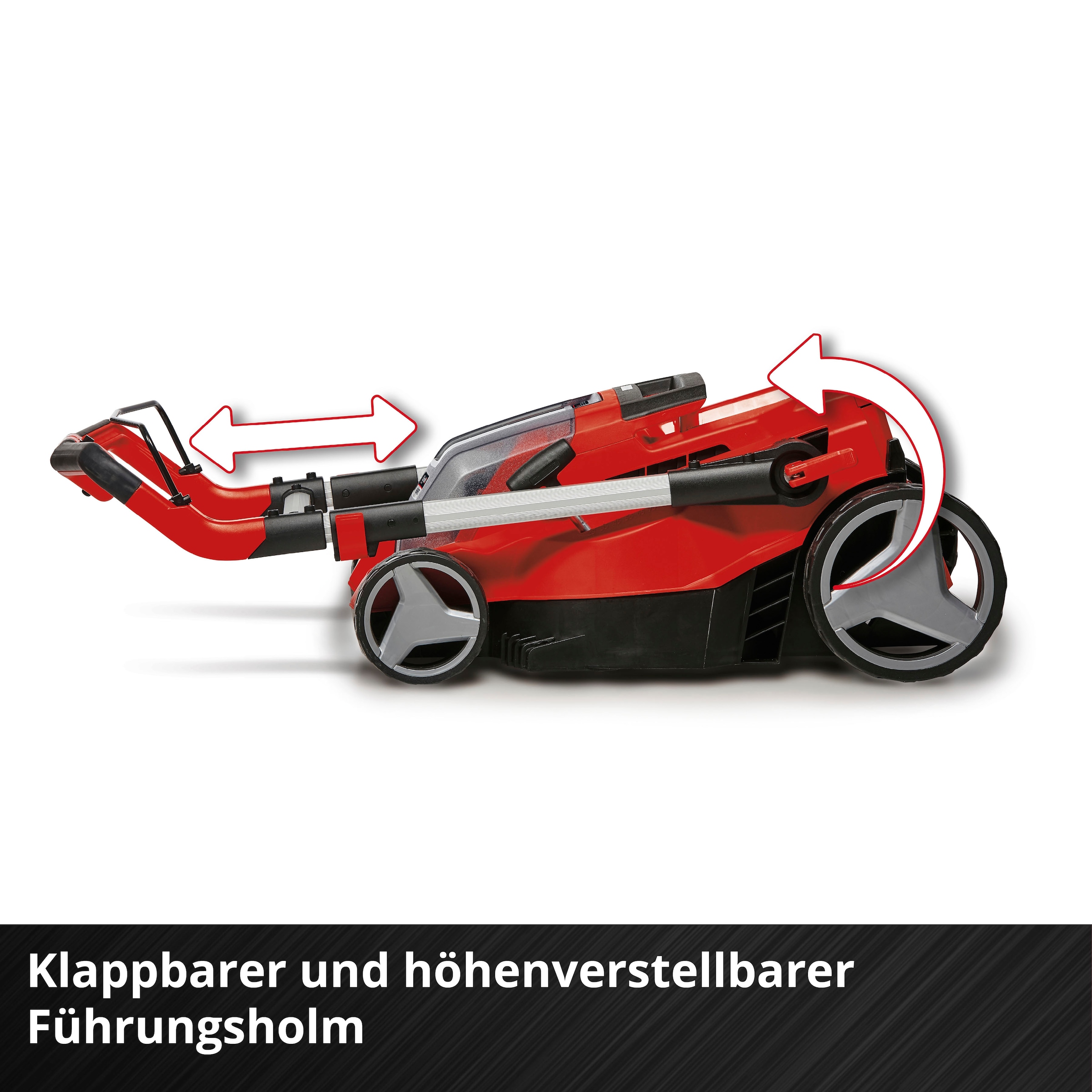 Einhell Akkurasenmäher »Professional GP-CM 36/450«, 2 x 4 Ah Akku, Twincharger und Mulchkeil