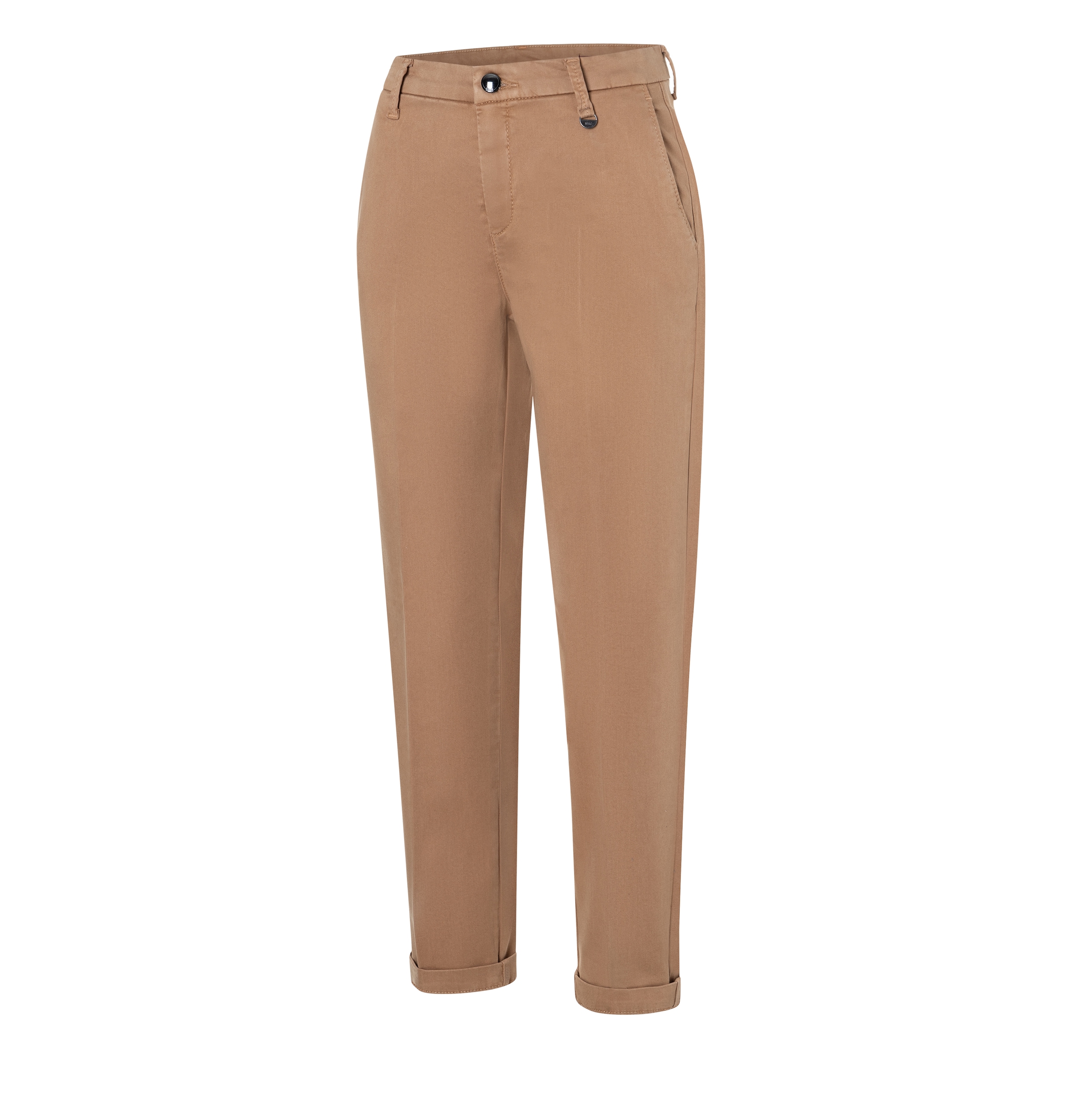 MAC Chinohose »CHINO turn up«  mit dezentem Glanz, elegant und sportiv zugleich