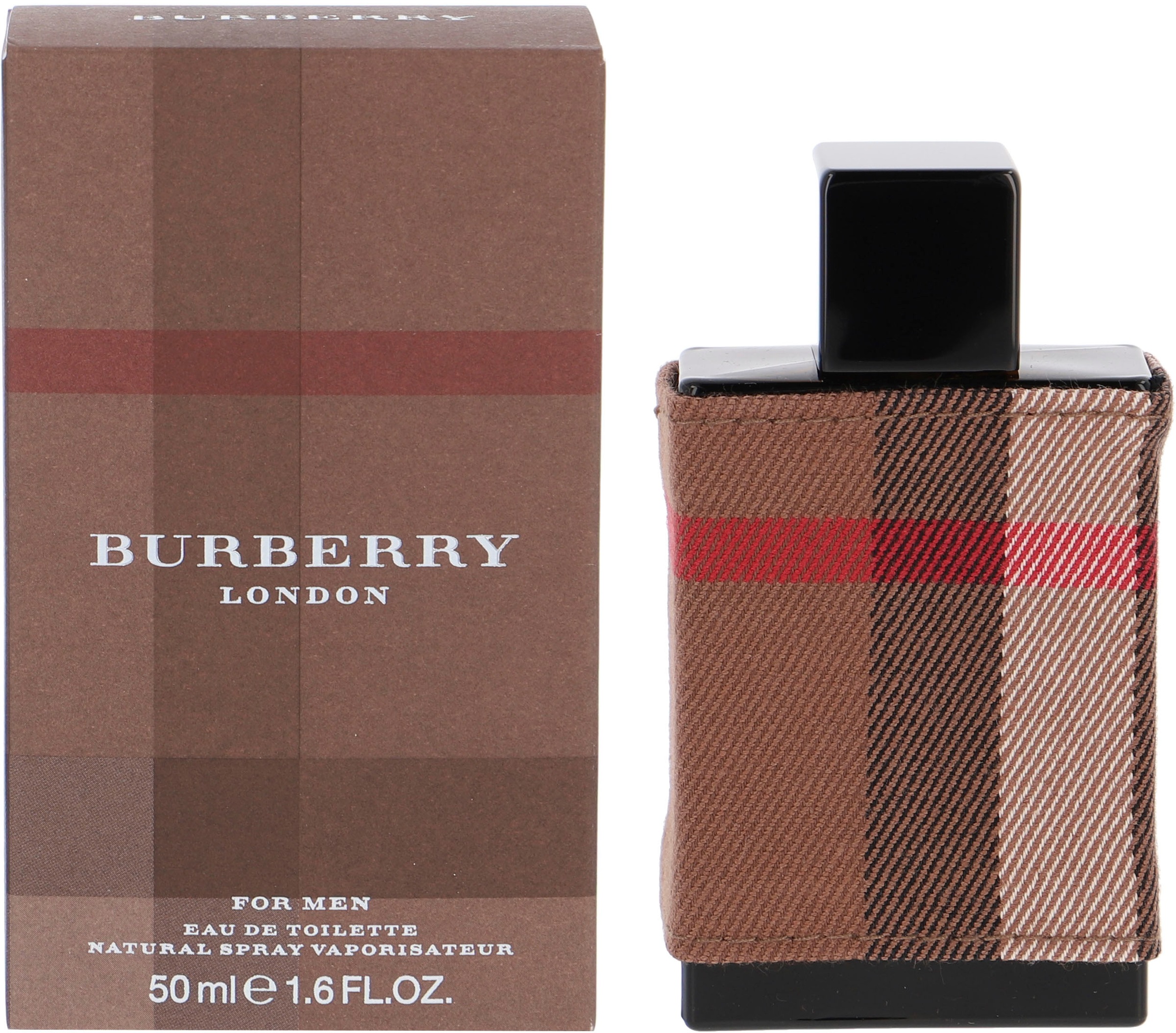 BURBERRY Eau de Toilette »London Men«, mit holzigem Akzent