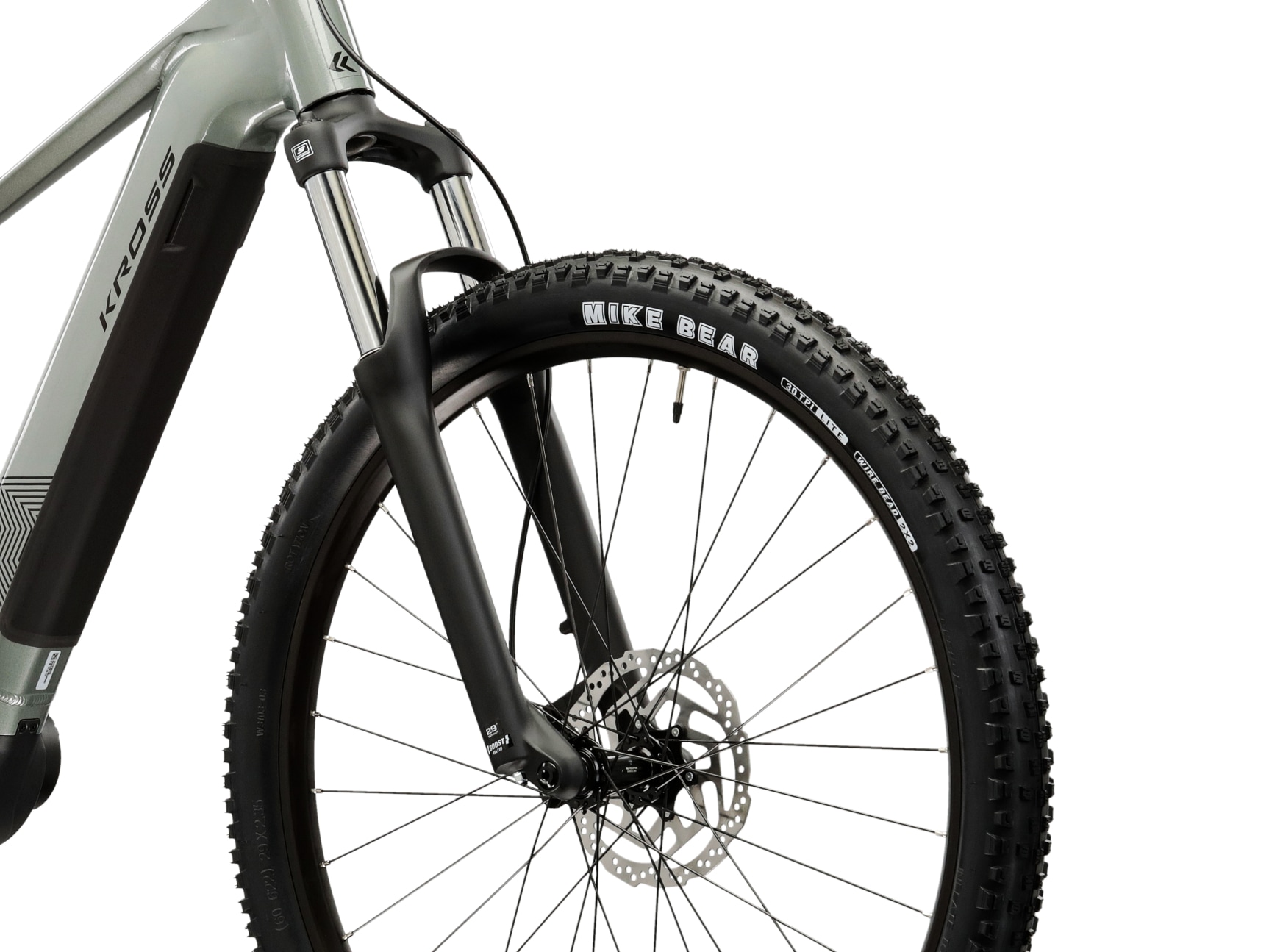 Kross »Influx Hybrid 1.0 20Ah/720Wh 29 Zoll grau 9 Gänge 2026« 9 Gang Shimano CUES U4000 Schaltwerk Kettenschaltung Mittelmotor 250 W