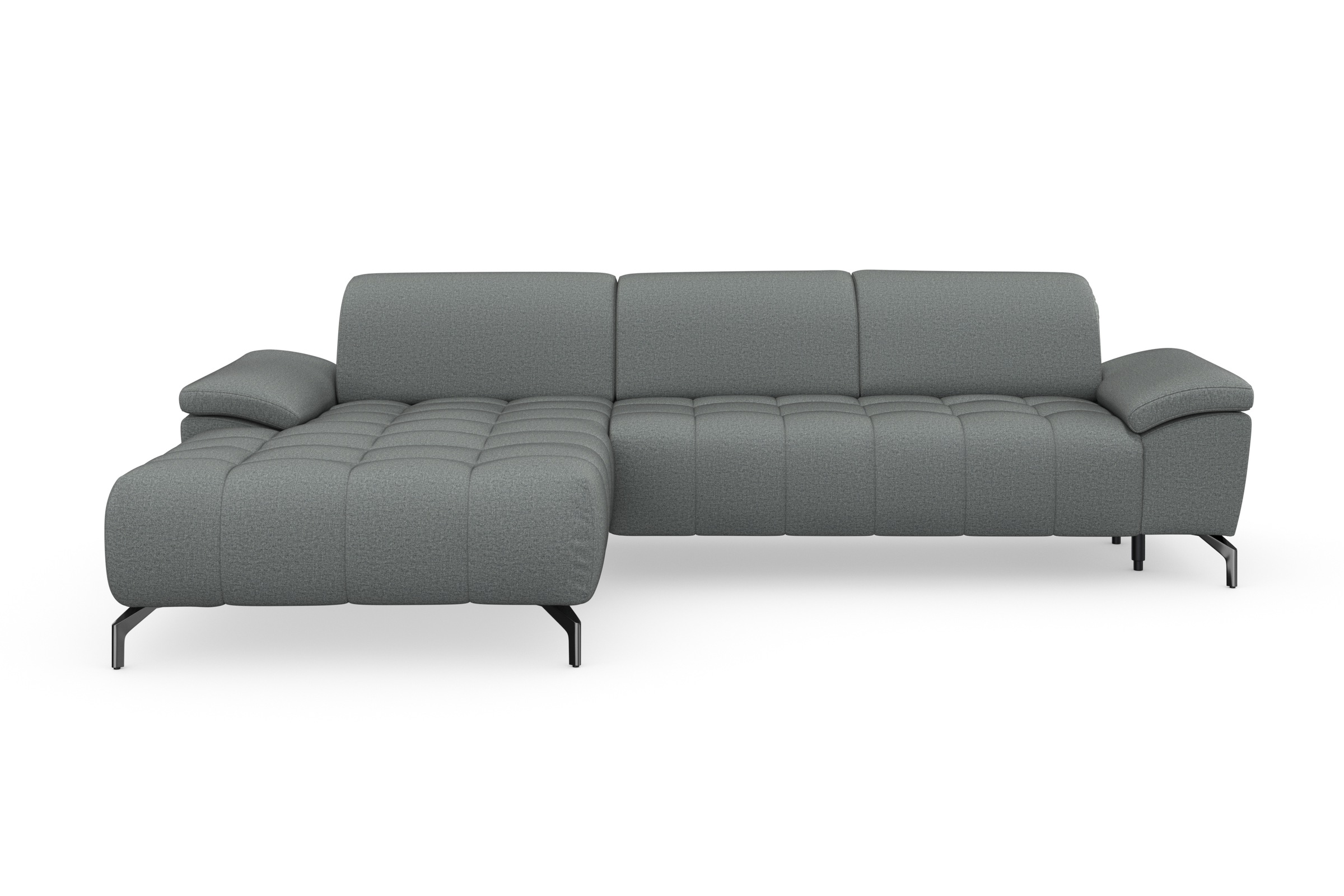 sit&more Ecksofa »Cool L-Form«, wahlweise mit Kopfteilverstellung und Vorzi günstig online kaufen