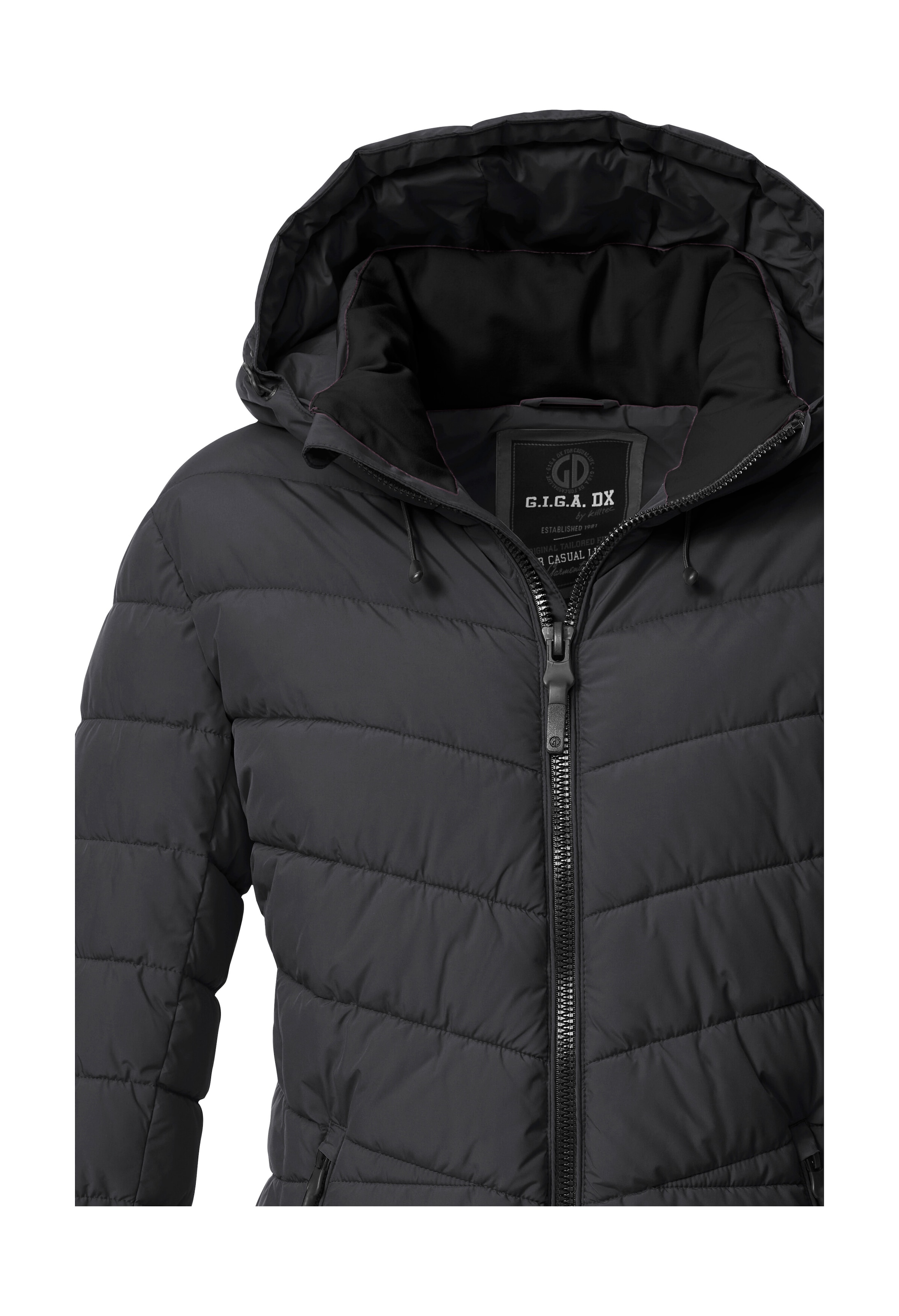 G.I.G.A. DX by killtec Steppjacke »GW 32 WMN QLTD JCKT«, Elegante Damenjacke, wasserabweisend, atmungsaktiv, abnehmbare Kapuze