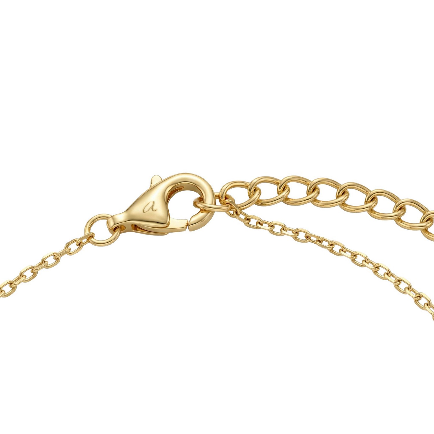 Amor Kette mit Anhänger »Blume-Motiv«