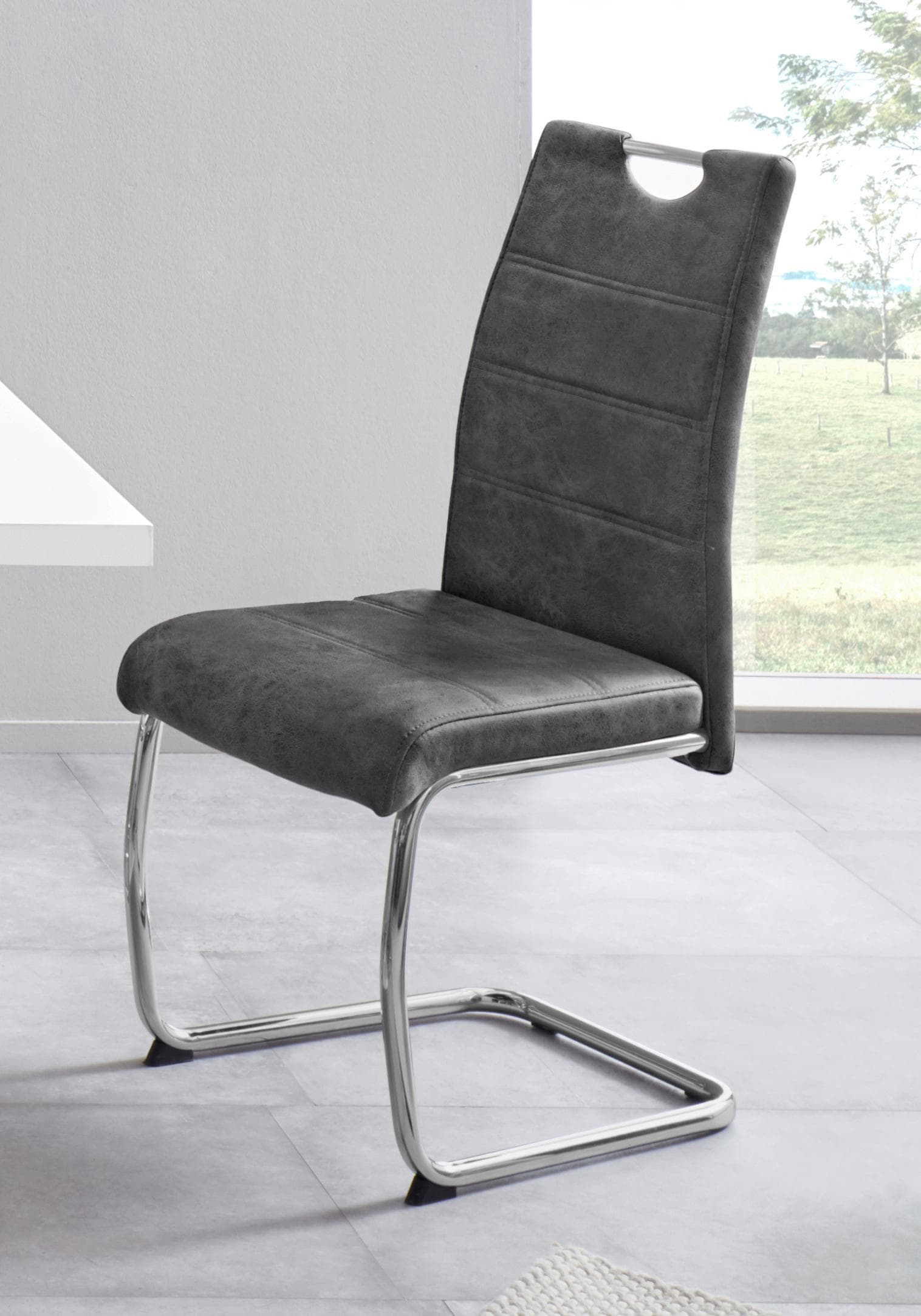 HELA Freischwinger »Flora, Esszimmerstühle« (Set) 2 Stk.Schwingstuhl Set: 1 günstig online kaufen