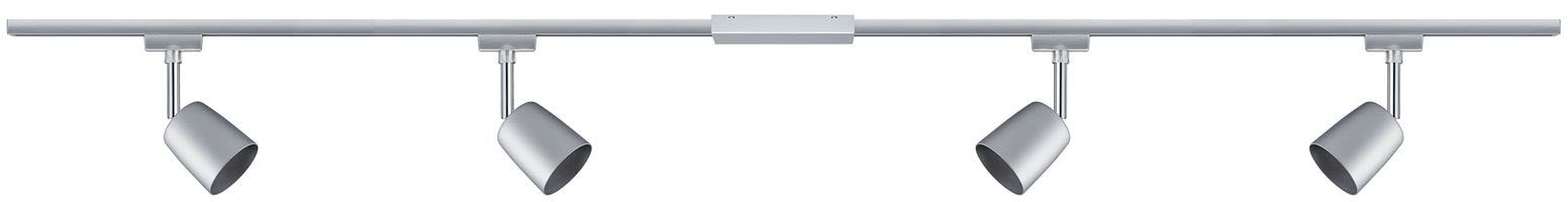 Paulmann Schienensystem-Leuchten »URail Set Cover Chrom matt GU11 max. 4x10W«, GU10