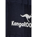 KangaROOS V-Ausschnitt-Pullover, in breit geripptem Feinstrick