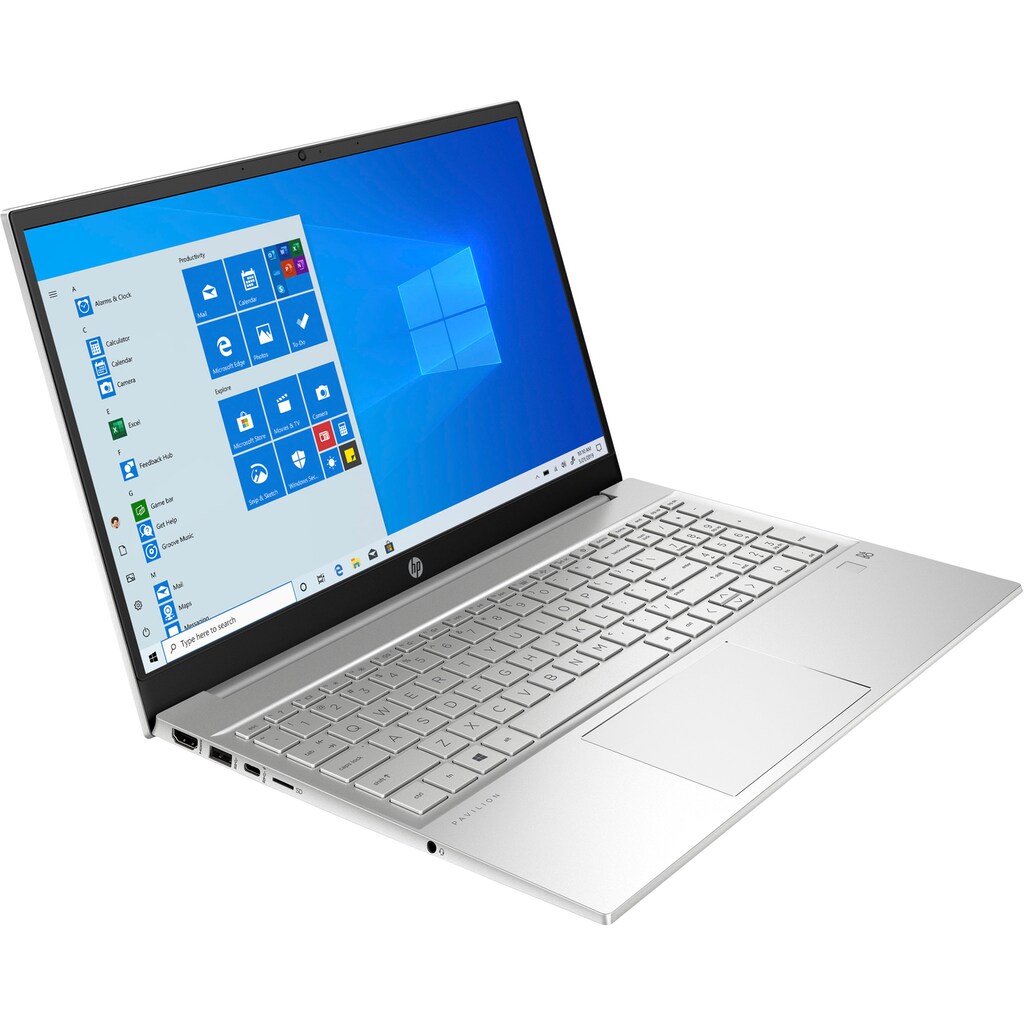HP Notebook »Pavilion 15-eh1075ng«, 39,6 cm, / 15,6 Zoll, AMD, Ryzen 7, Radeon, 512 GB SSD