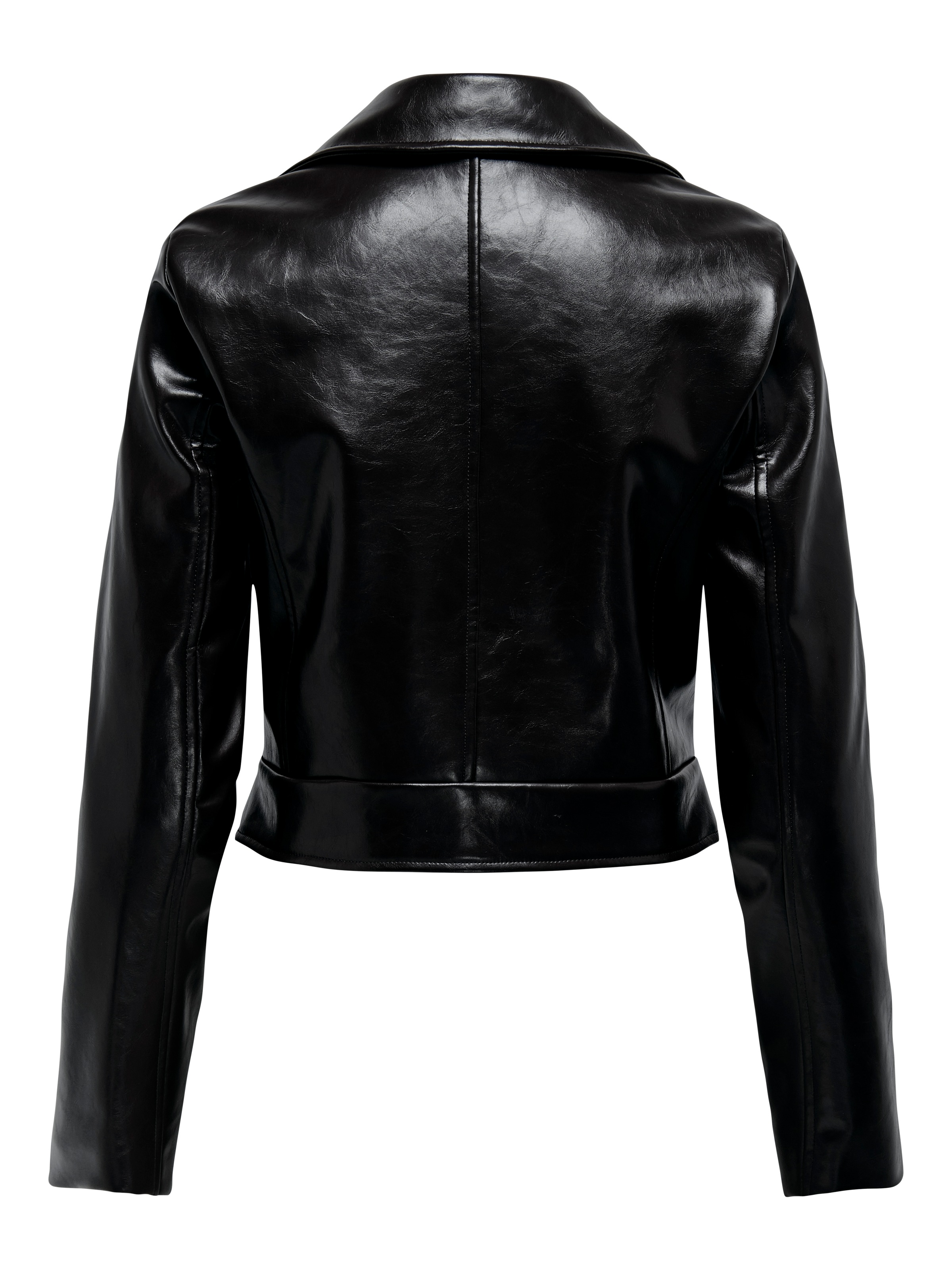ONLY Bikerjacke »ONLKAMILLA PATENT SHOULDER BIKER CC OTW«, ohne Kapuze