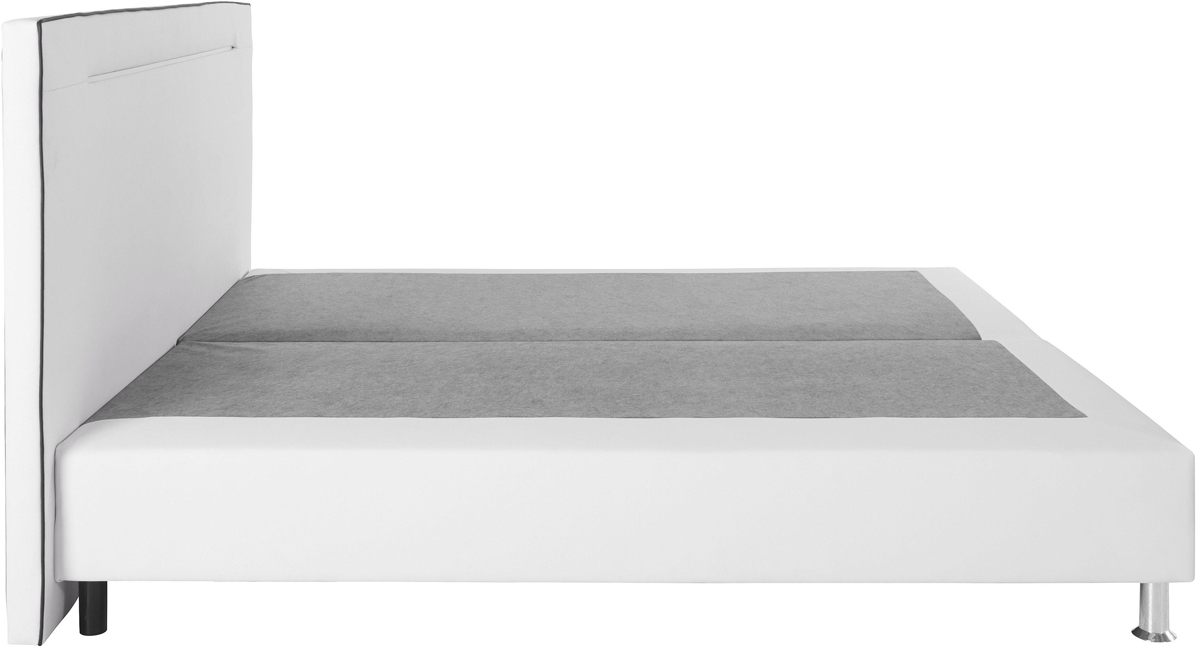 COLLECTION AB Boxspringbett, inkl. LED-Beleuchtung, Topper und Kissen