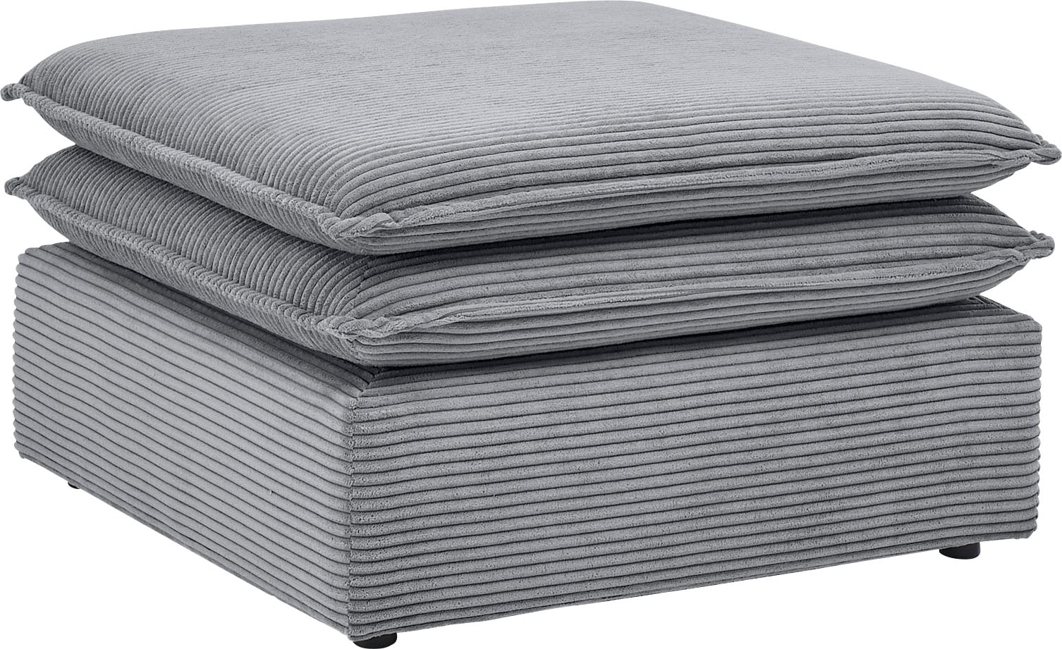 Home affaire Hocker »PIAGGE« Hochwertiger Cord, passend zum Sessel