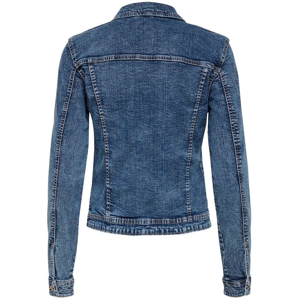 Only Jeansjacke »TIA«, in leichter Used-Waschung mit Stretch