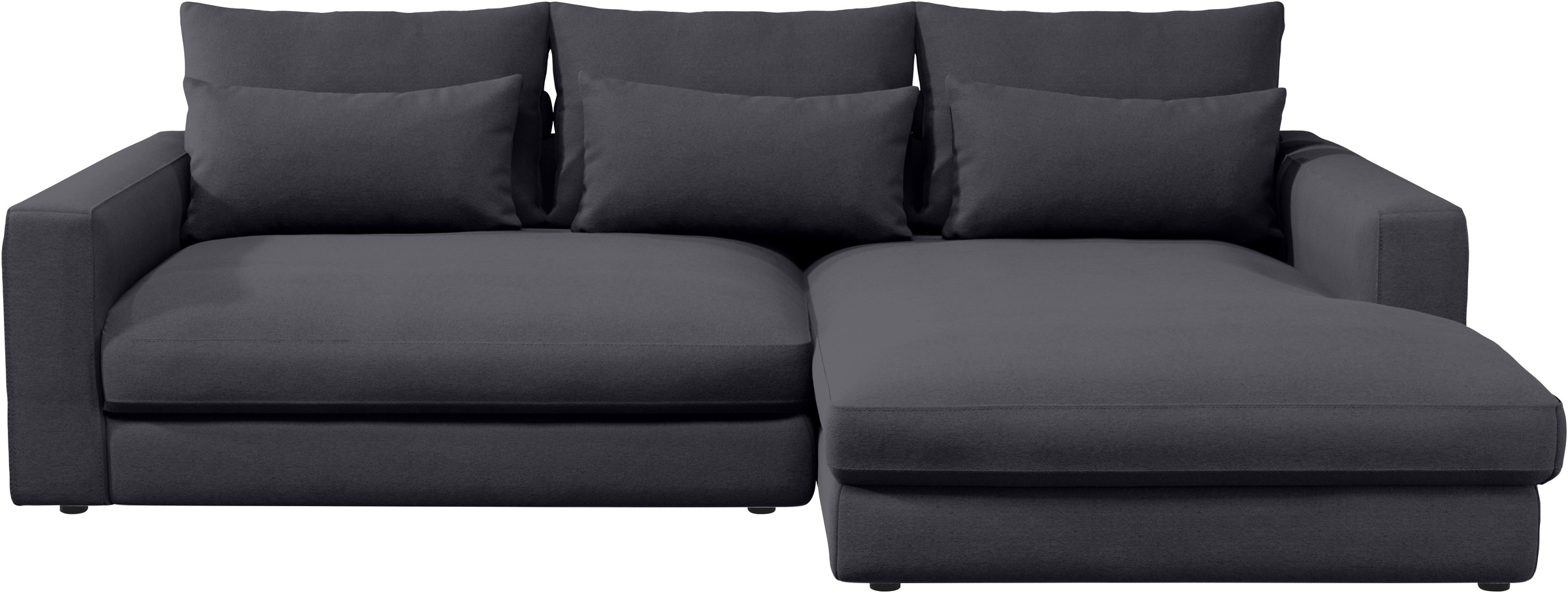 Home affaire Ecksofa »Darwin, viele Kissen, extra tiefe Sitzfläche, 271/89/ günstig online kaufen