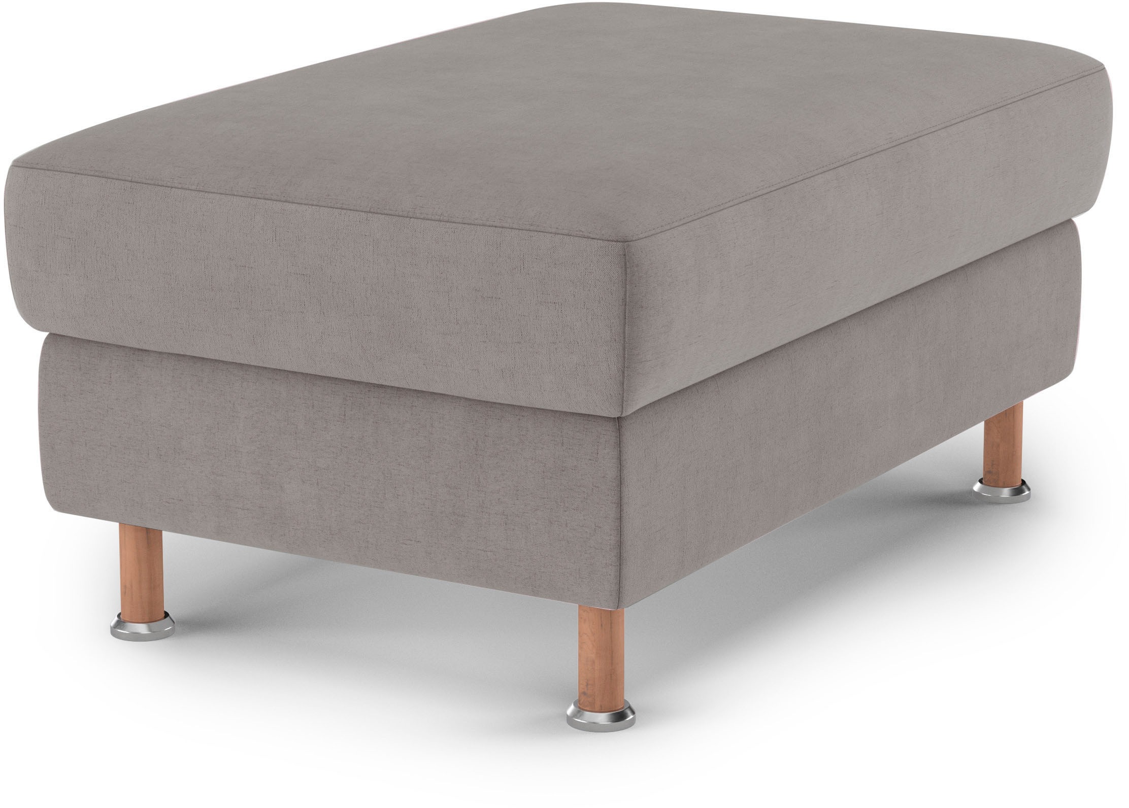 Home affaire Polsterhocker »Calypso« Holzfuesse mit Metallteller