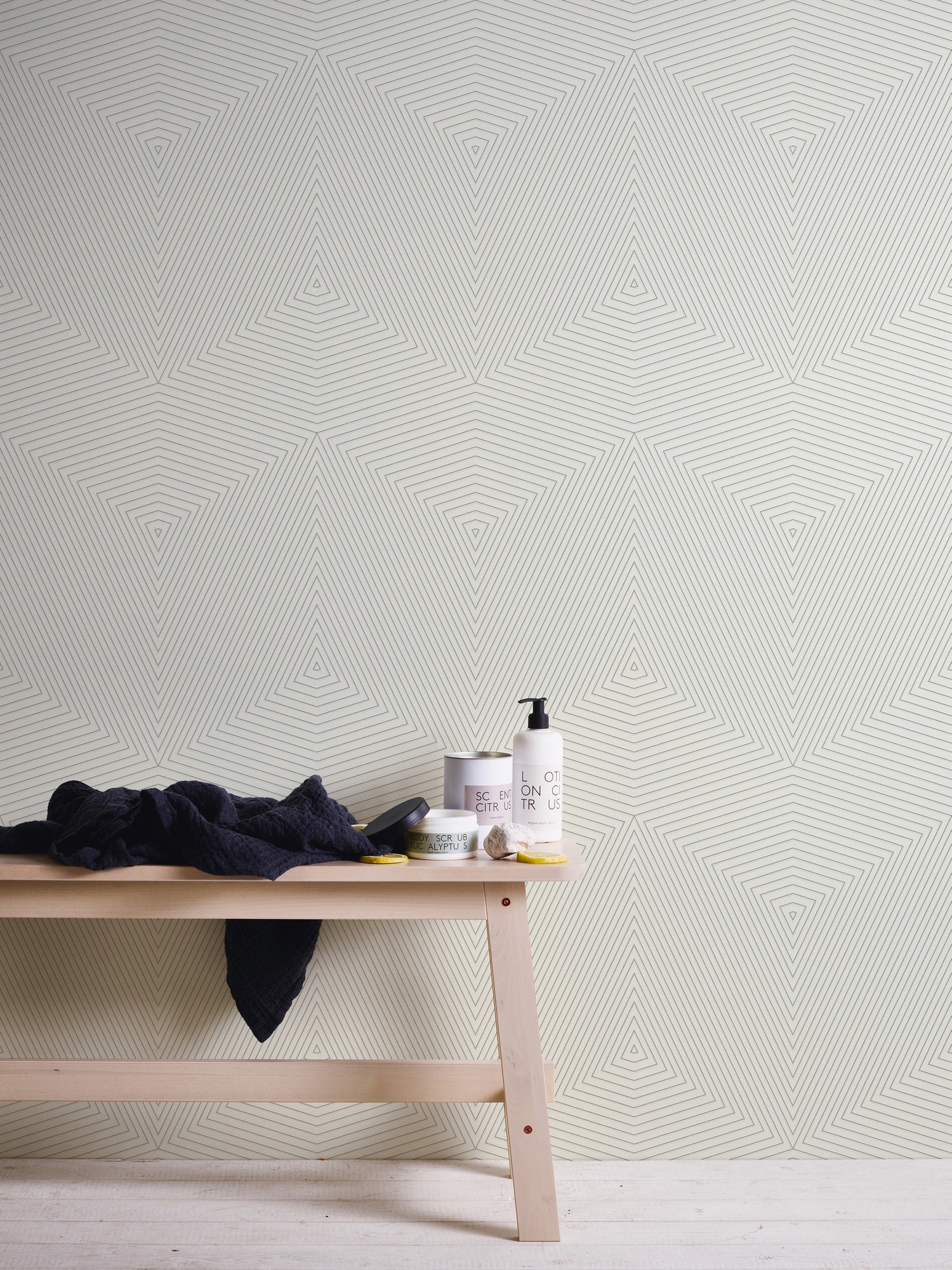 Daniel Hechter Vliestapete, 3D-Optik-geometrisch-grafisch, Designertapete Tapete Geometrisch Tapeten Wohnzimmer Schlafzimmer Flur