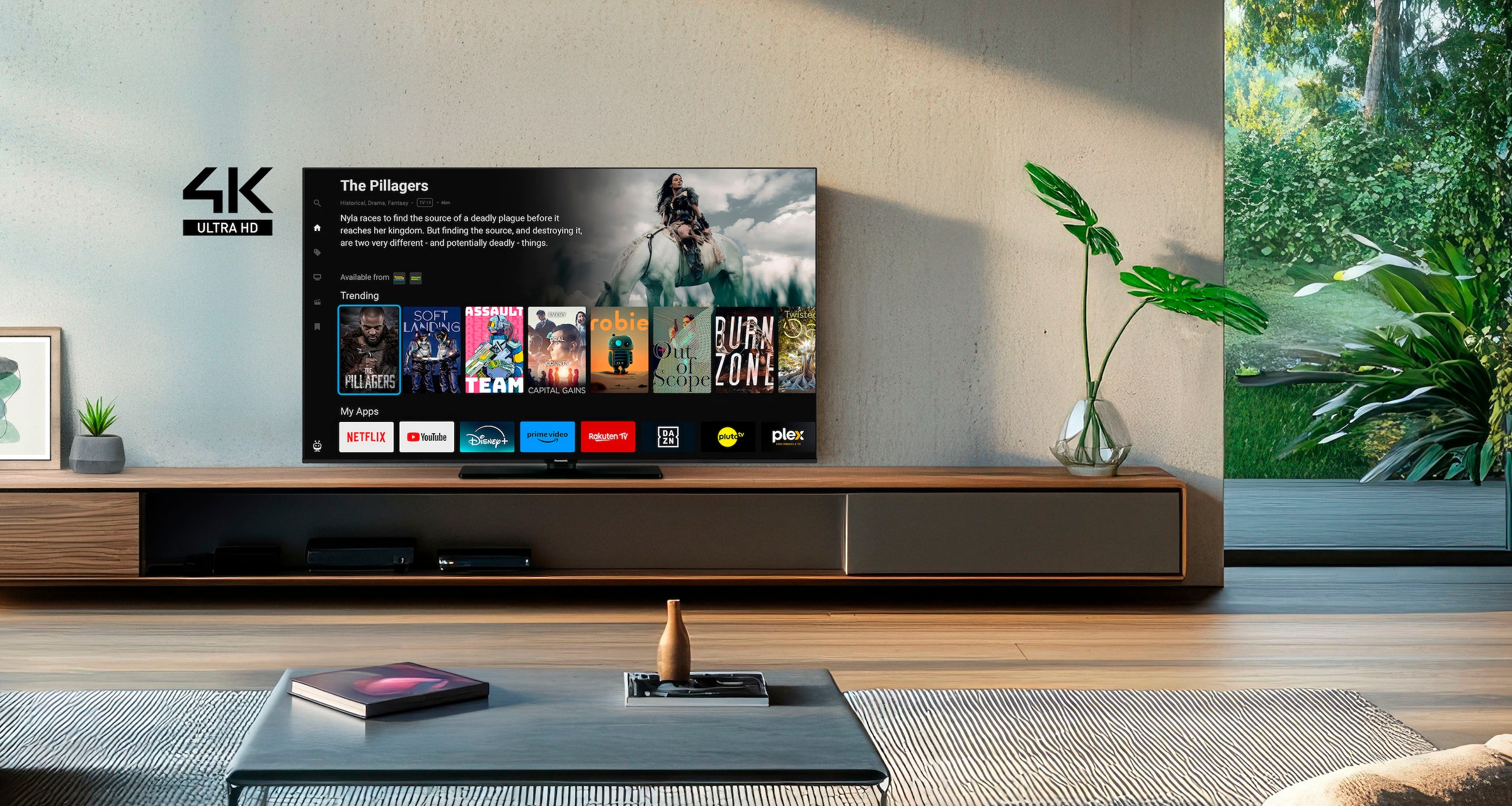 Panasonic LED-Fernseher »TB-65W61AEZ«, 4K Ultra HD, Smart-TV