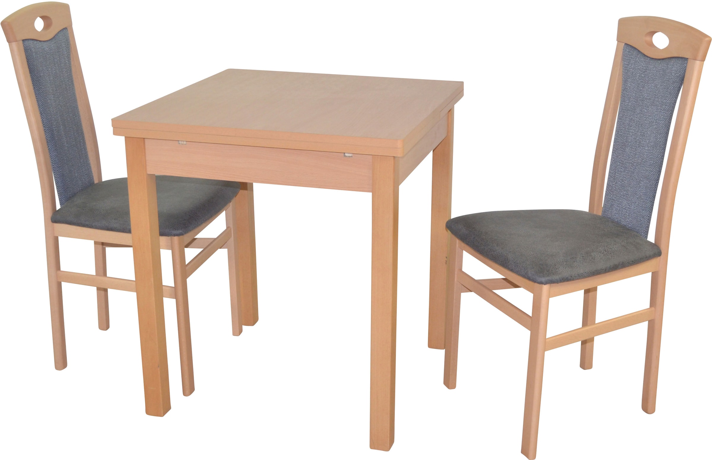 HOFMANN LIVING AND MORE Essgruppe »3tlg. Tischgruppe«, (Spar-Set, 3 tlg., 3 günstig online kaufen