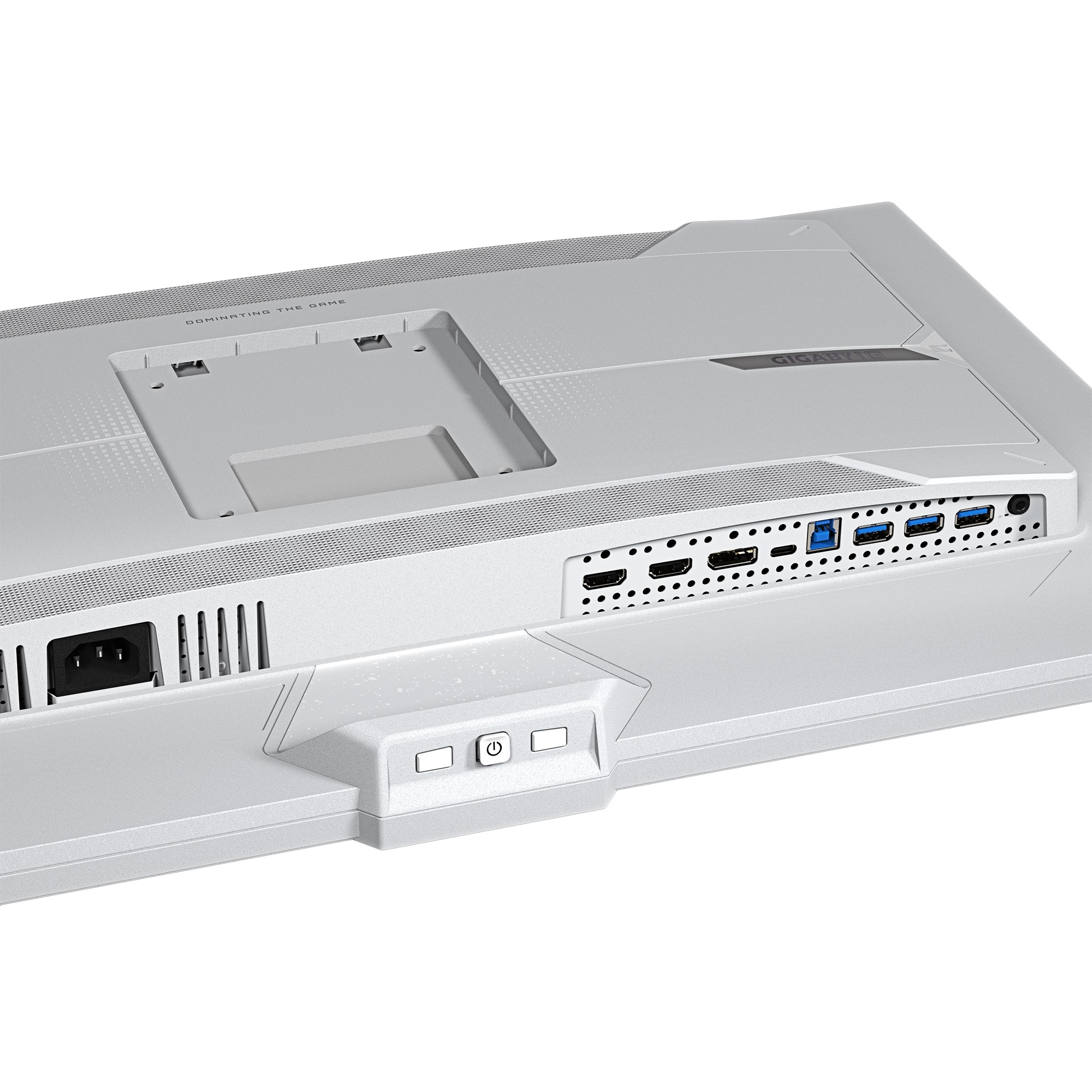 Gigabyte Gaming-Monitor »M27UP ICE« 68,5 cm/27 ″  3840 x 2160 px UHD 1 Reaktionszeit 160 Hz dreh-, neig-, schwenk-, höhenverstellbar, Lautsprecher