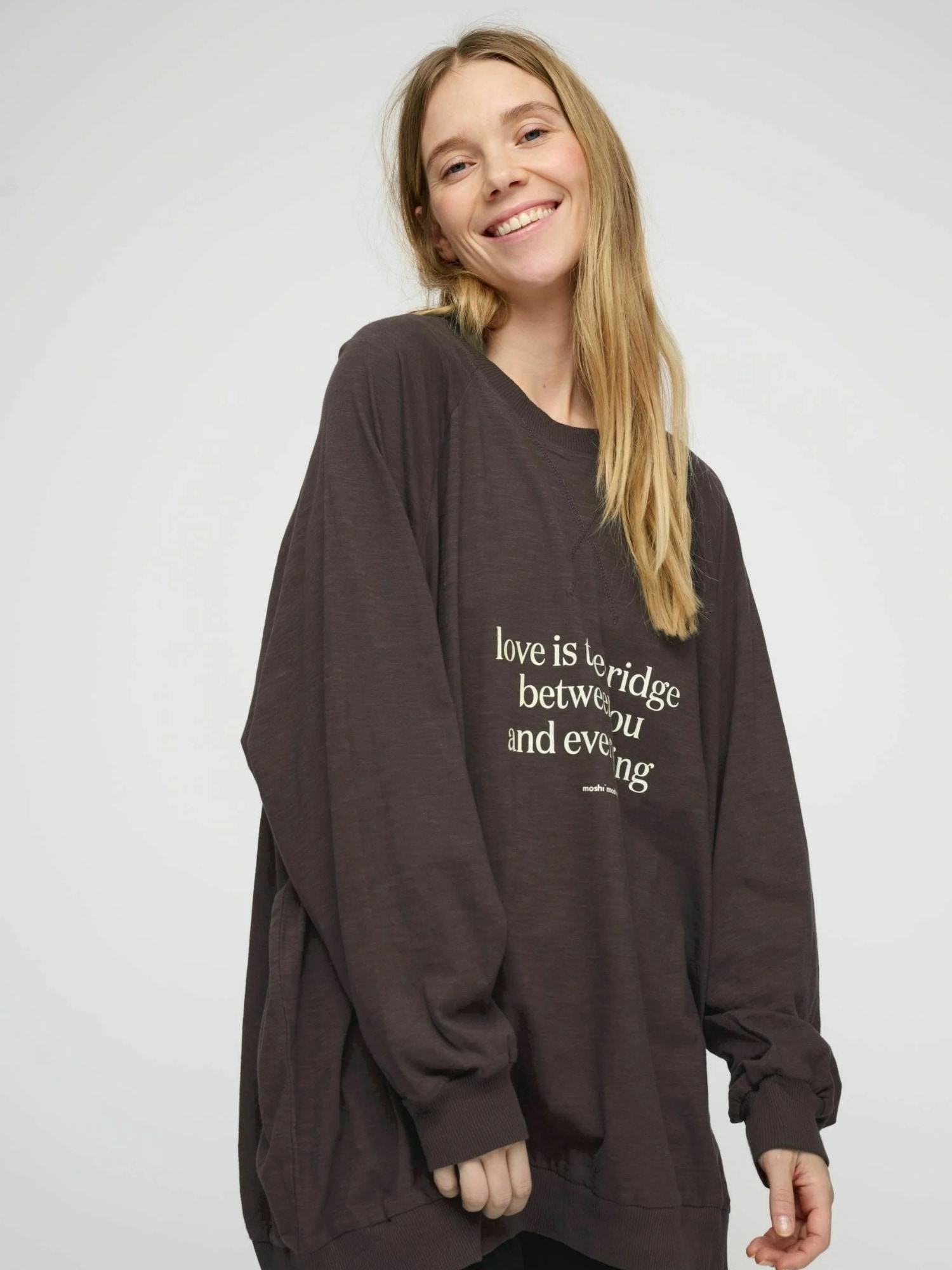 moshi moshi mind Rundhalspullover »moshi moshi mind Pullover November«