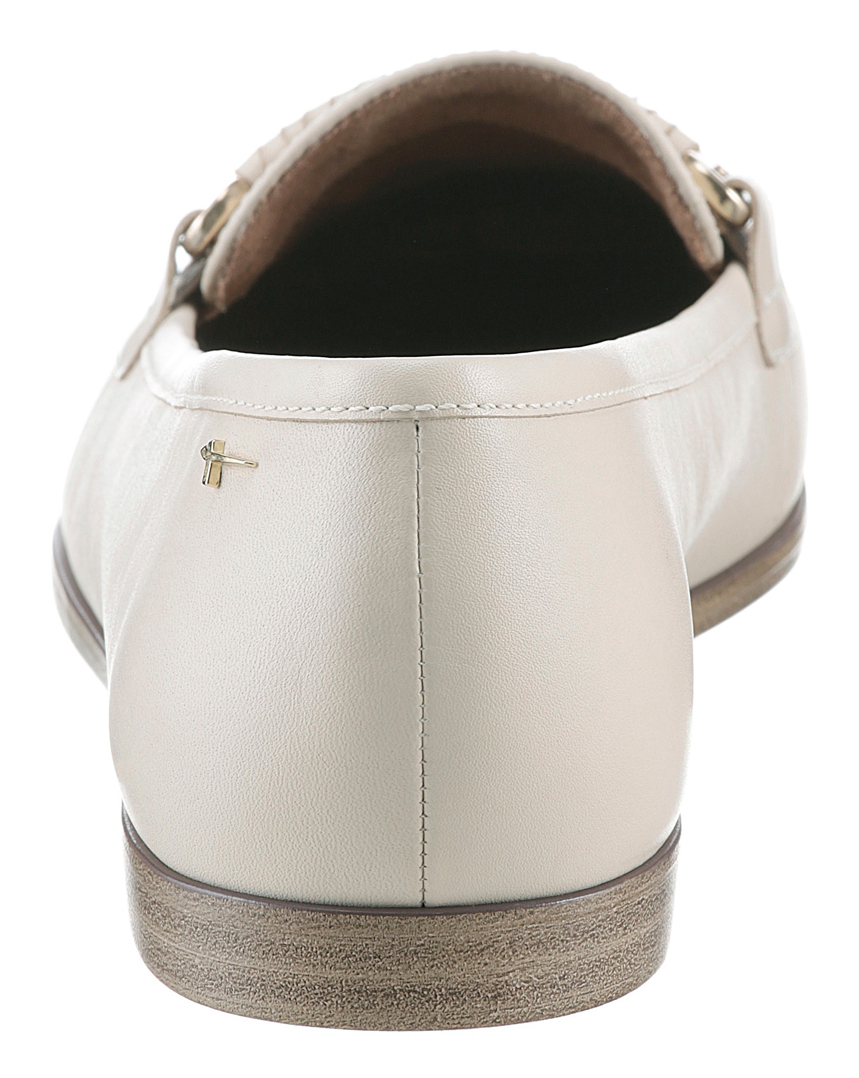 Tamaris Slipper, Blockabsatz, Schlupfschuh, Businessschuh mit hübscher Zierspange