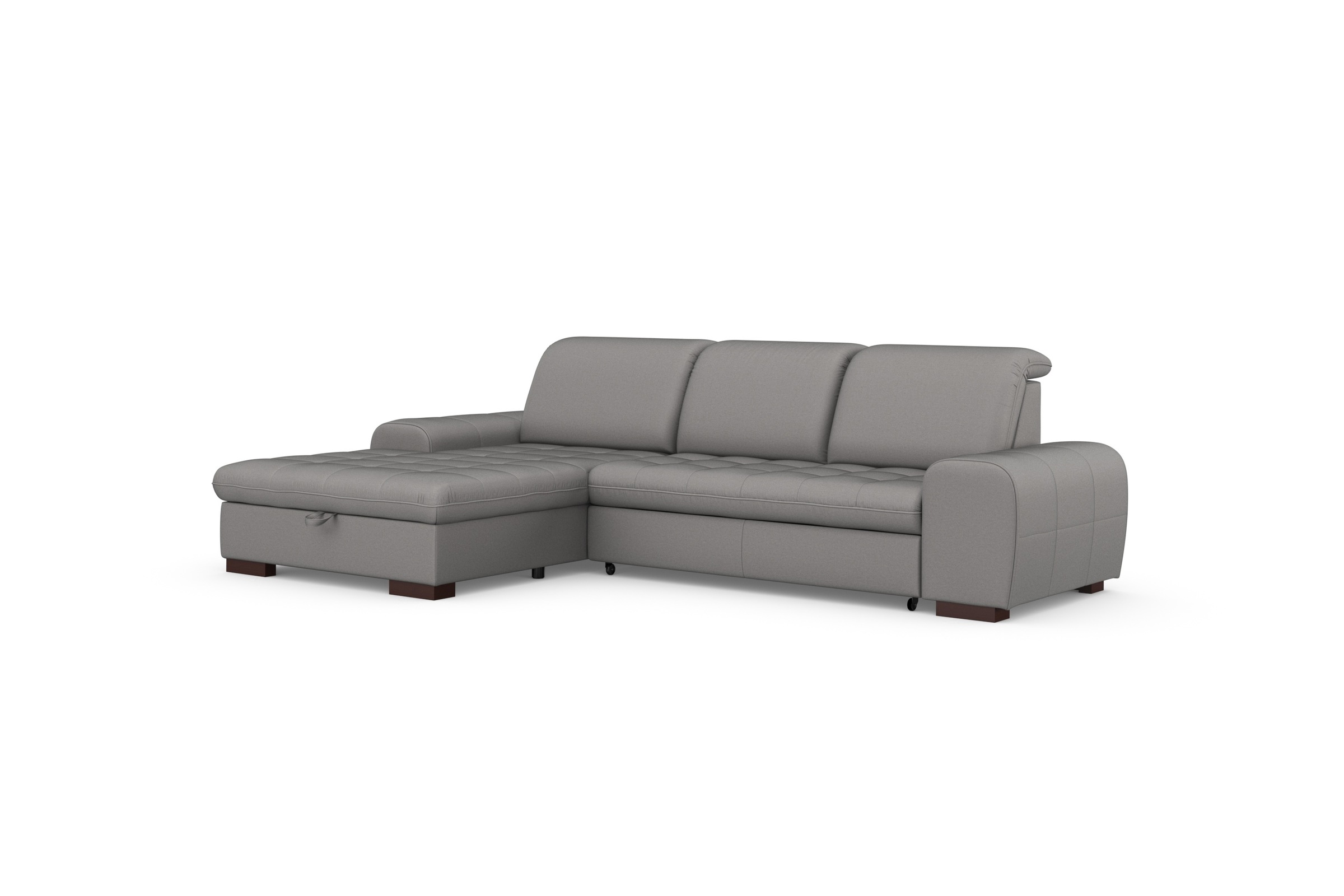 sit&more Ecksofa »Luxor L-Form«, wahlweise mit Bettfunktion, Bettkasten und Kopfteilverstellung