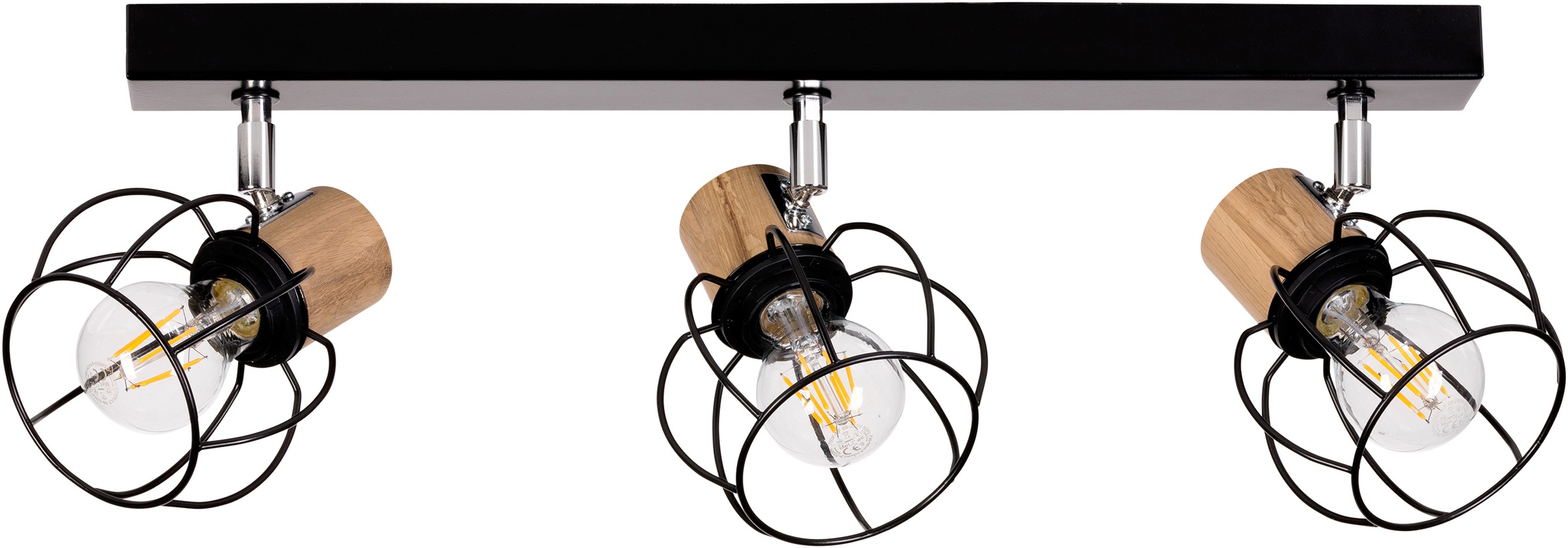 BRITOP LIGHTING Deckenleuchte »Phiphi«, 3 flammig, Leuchtmittel E27   ohne günstig online kaufen