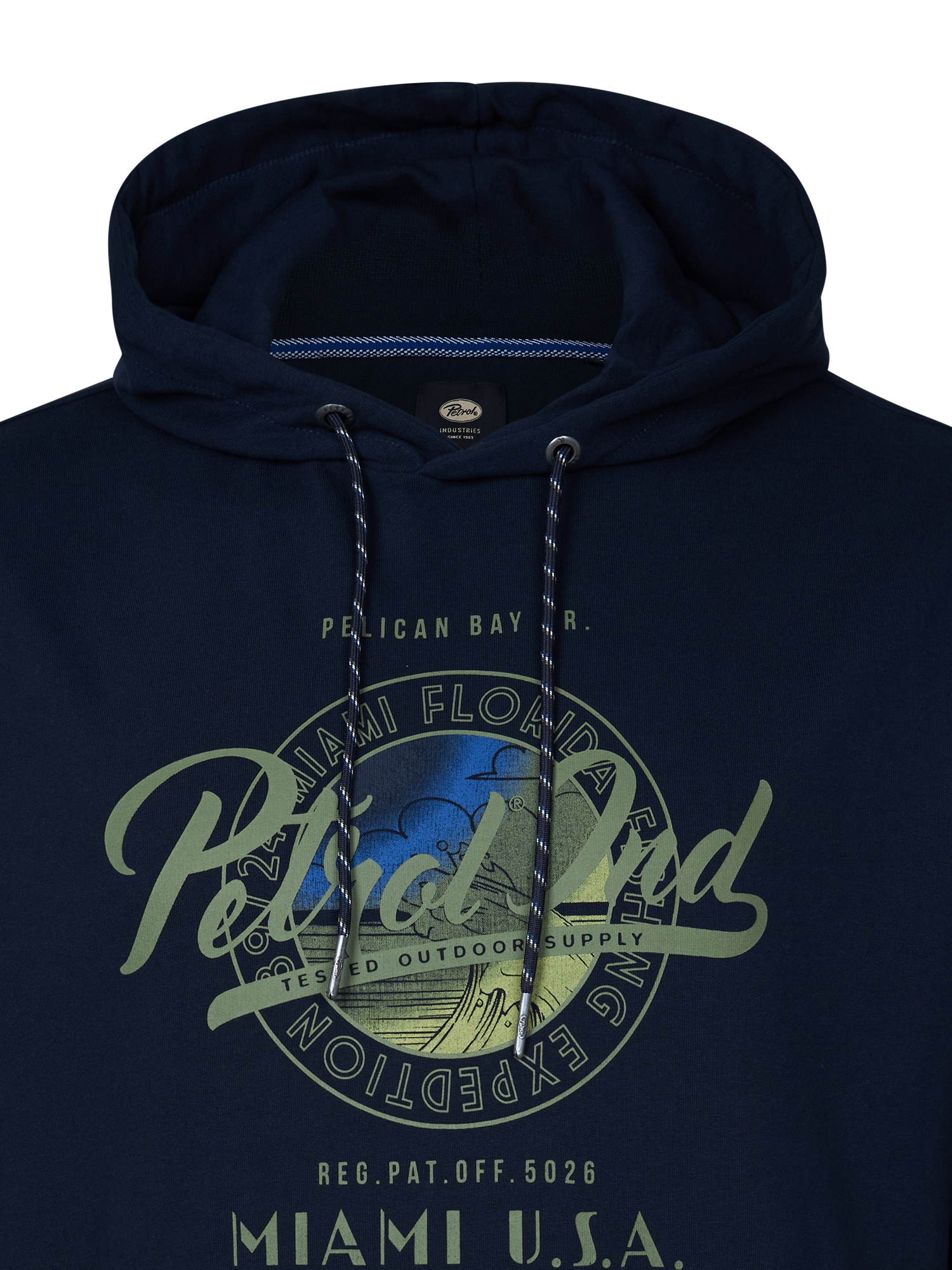 Petrol Industries Hoodie, mit Logo Print