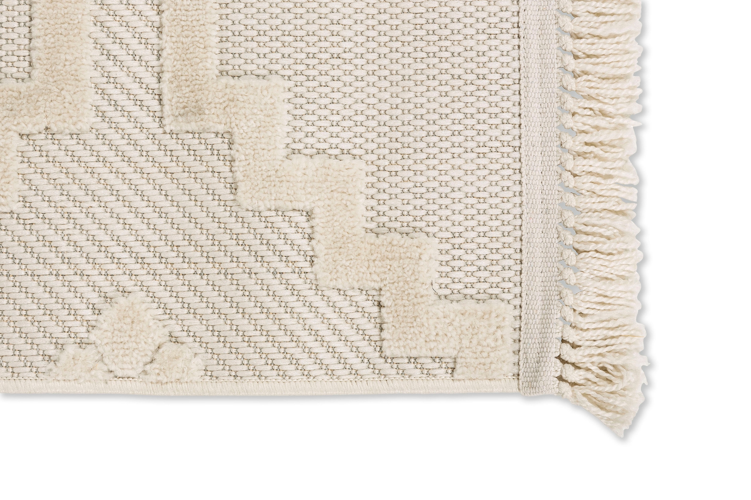 SCHÖNER WOHNEN-Kollektion Teppich »Summer 6352«, rechteckig, 6 mm Höhe, In- und Outdoor geeignet, Hoch Tief Struktur, Robuster Teppich