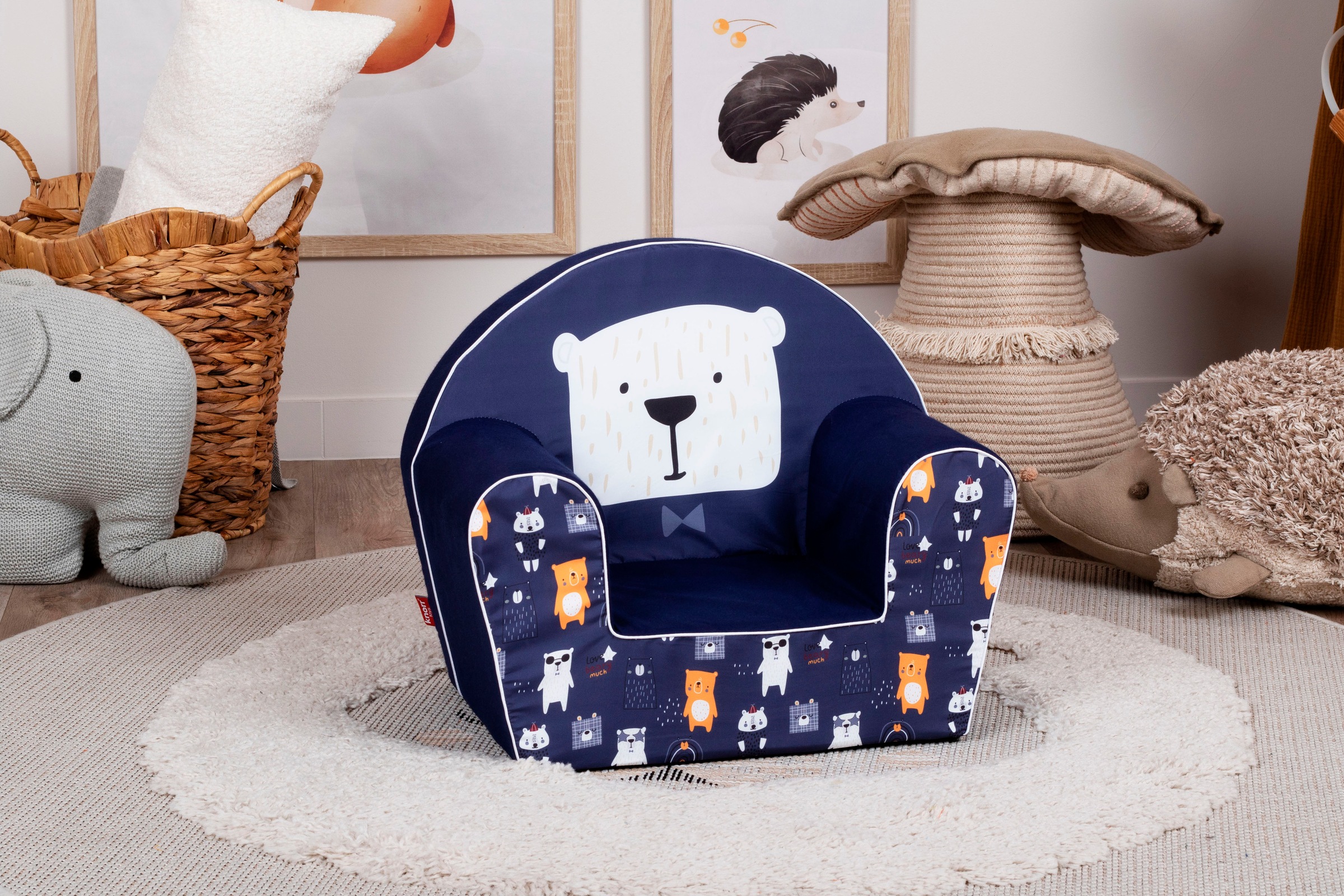 Knorrtoys® Sessel »Pretty bear«, für Kinder; Made in Europe