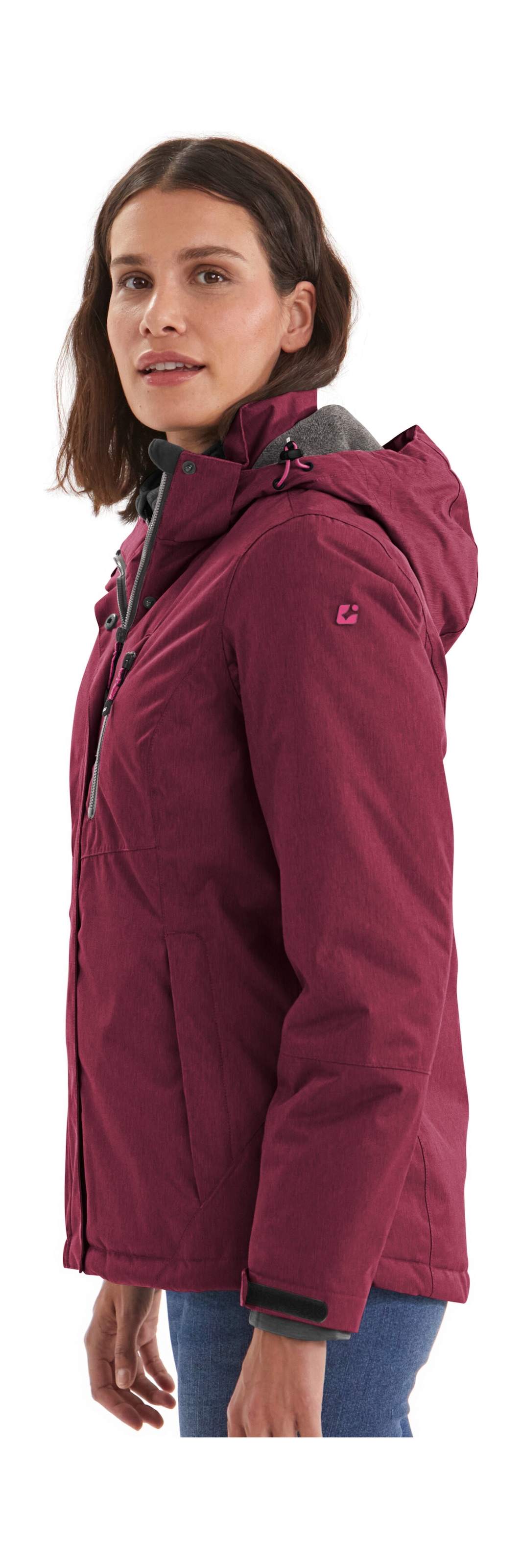 Killtec Outdoorjacke »Nira«, Wasser- und winddichte Jacke, atmungsaktiv, abnehmbare Kapuze