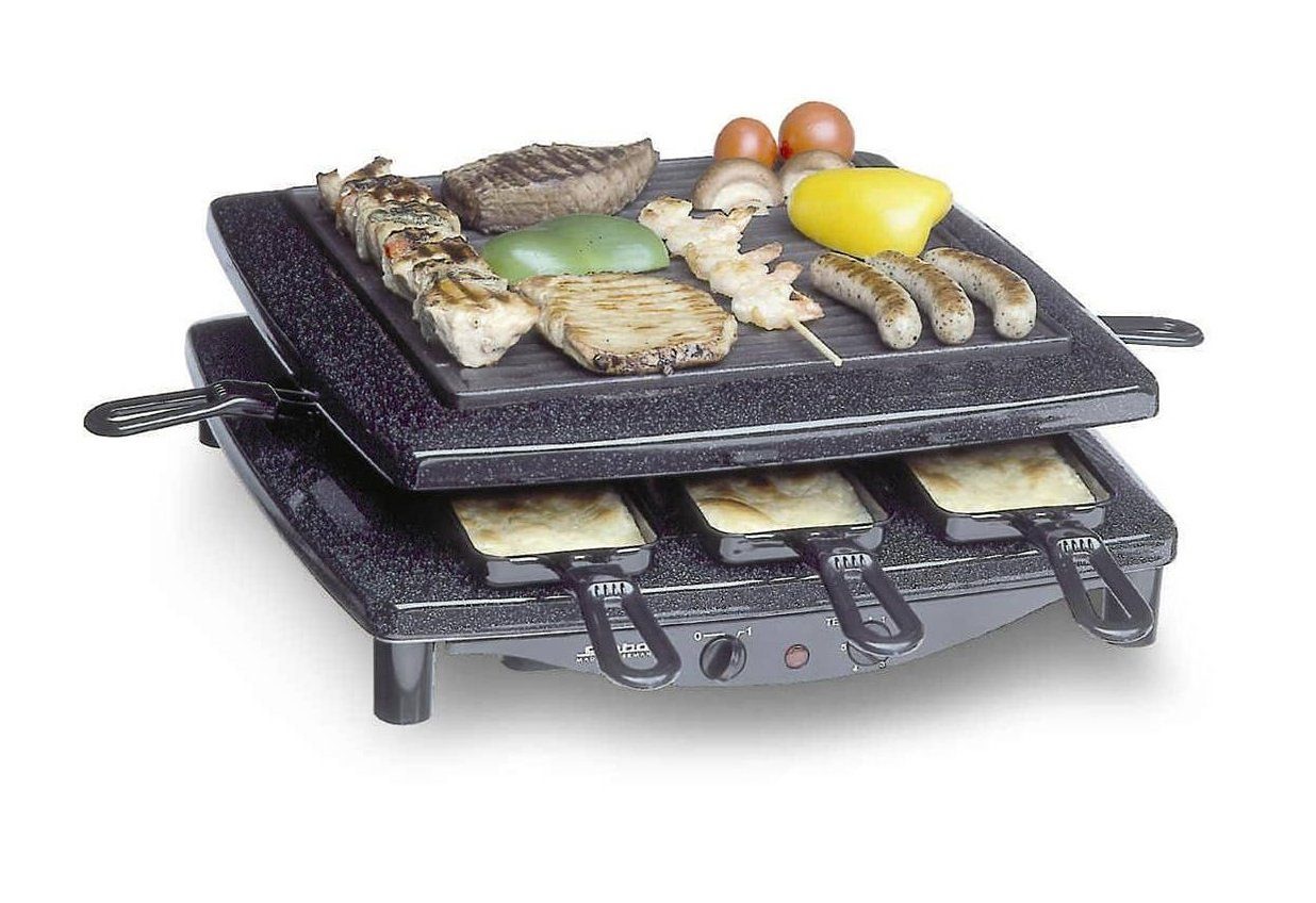 Steba Raclette »RC 3 plus« 8 Stk. Raclettepfännchen 1.450 W günstig online kaufen