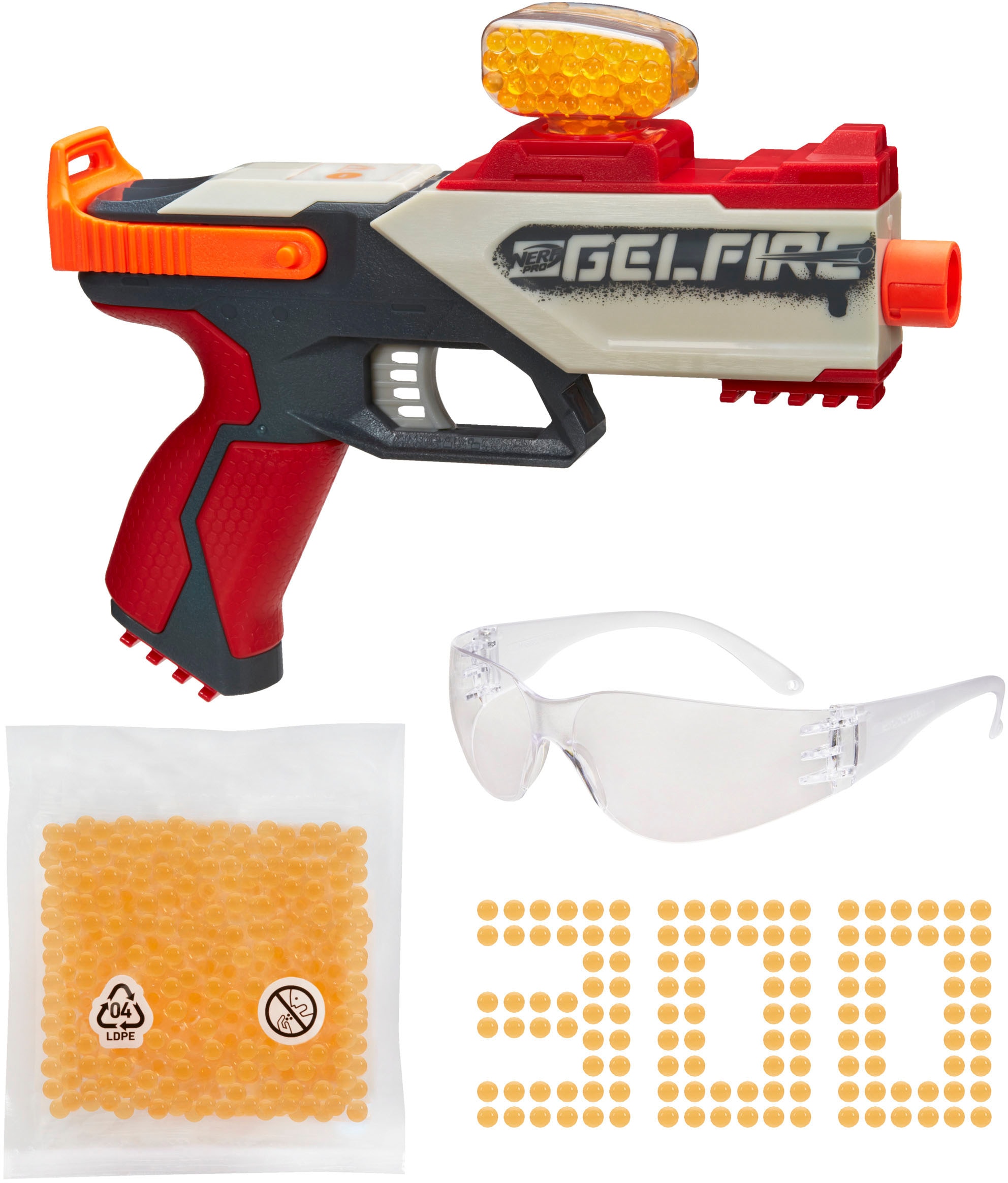 Hasbro Blaster »Nerf Pro Gelfire Legion«, inkl. 300 hydrierte Gelfire Kugeln