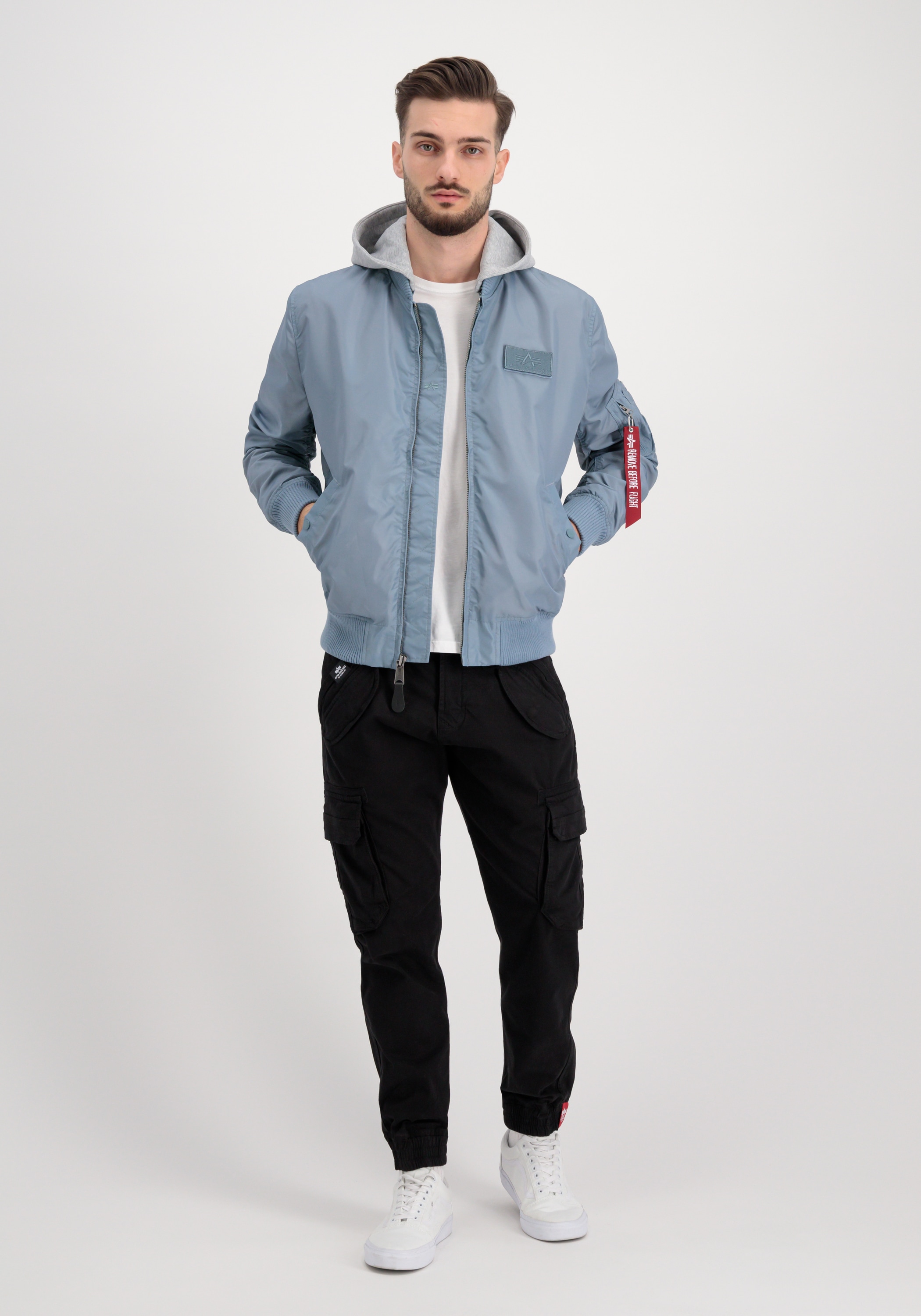Alpha Industries Bomberjacke »Alpha Industries Men - Bomber Jackets MA-1 TT Two Tone Hood«