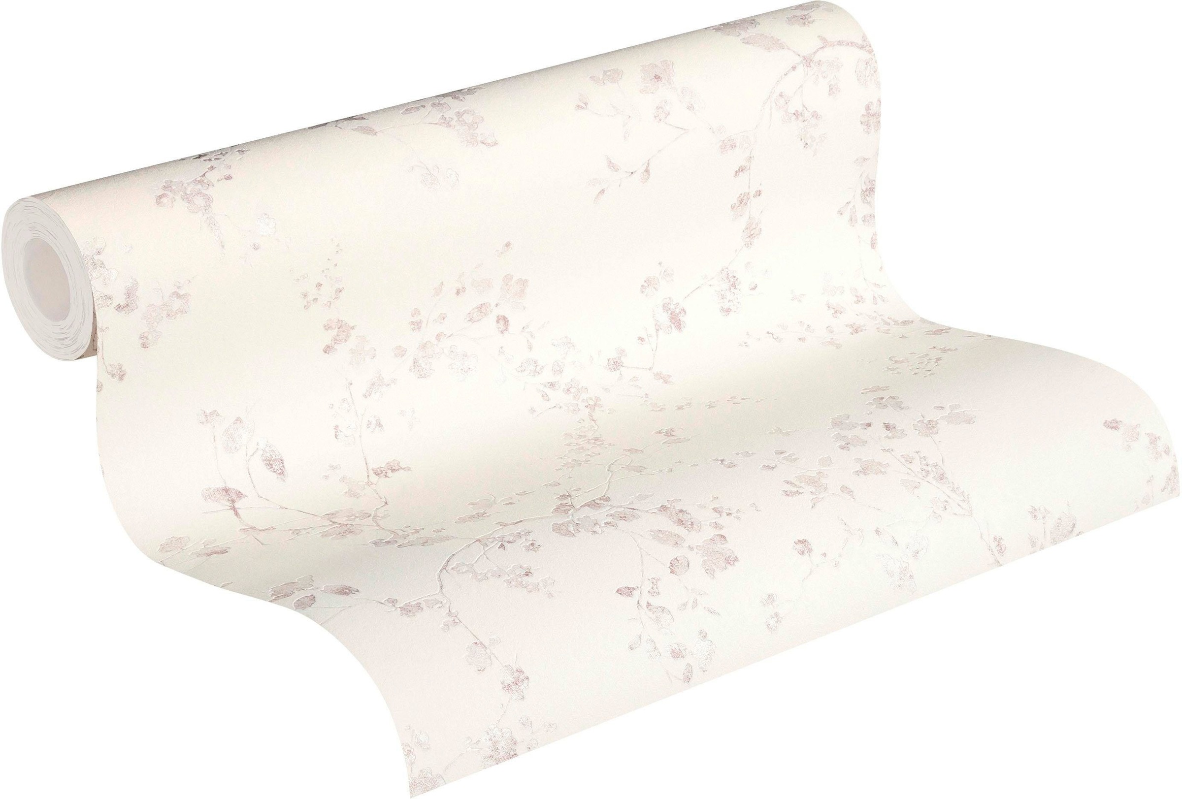 living walls Vliestapete »Metropolitan Stories Lola Paris« Wald | floral | natürlich strukturiert Modern Tapete Floral Tapeten Wohnzimmer Schlafzimmer Küche Flur Design