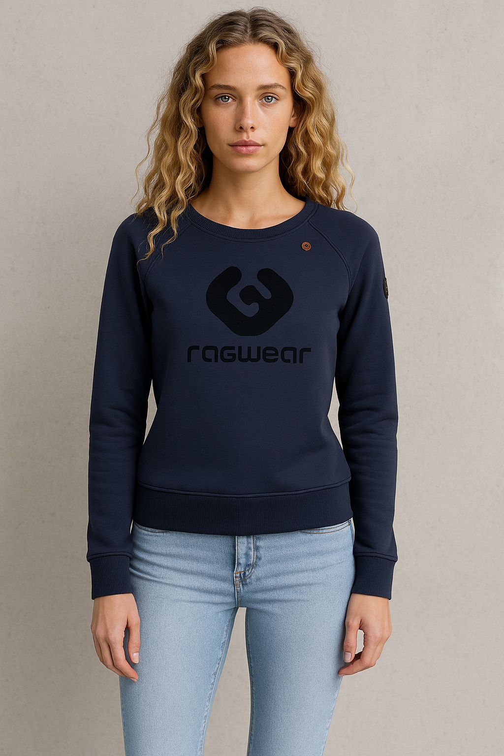 Ragwear Sweatshirt »JOHANKA LOGO O«