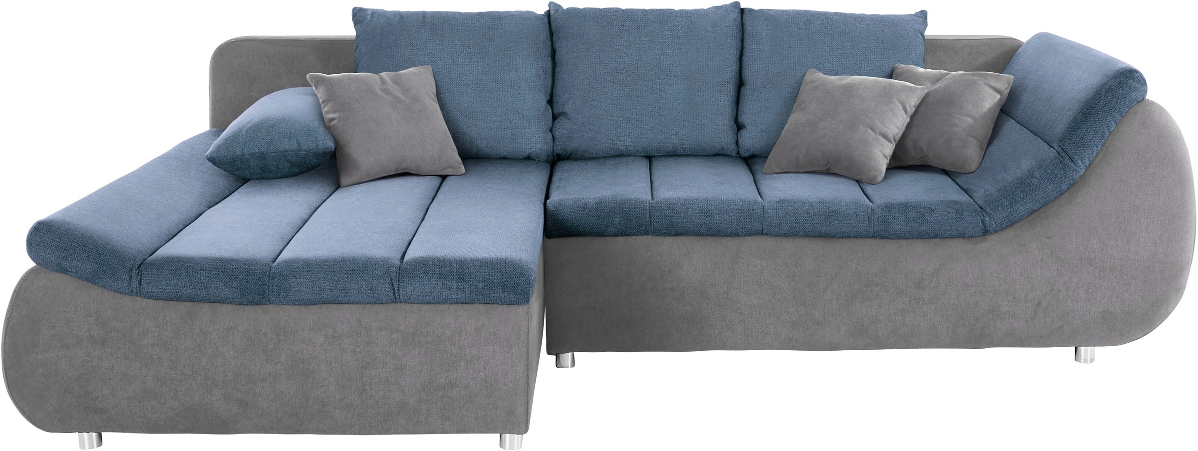 INOSIGN Ecksofa »Imola, elegant und modern, aktuelle Steppung im Sitz, bequ günstig online kaufen
