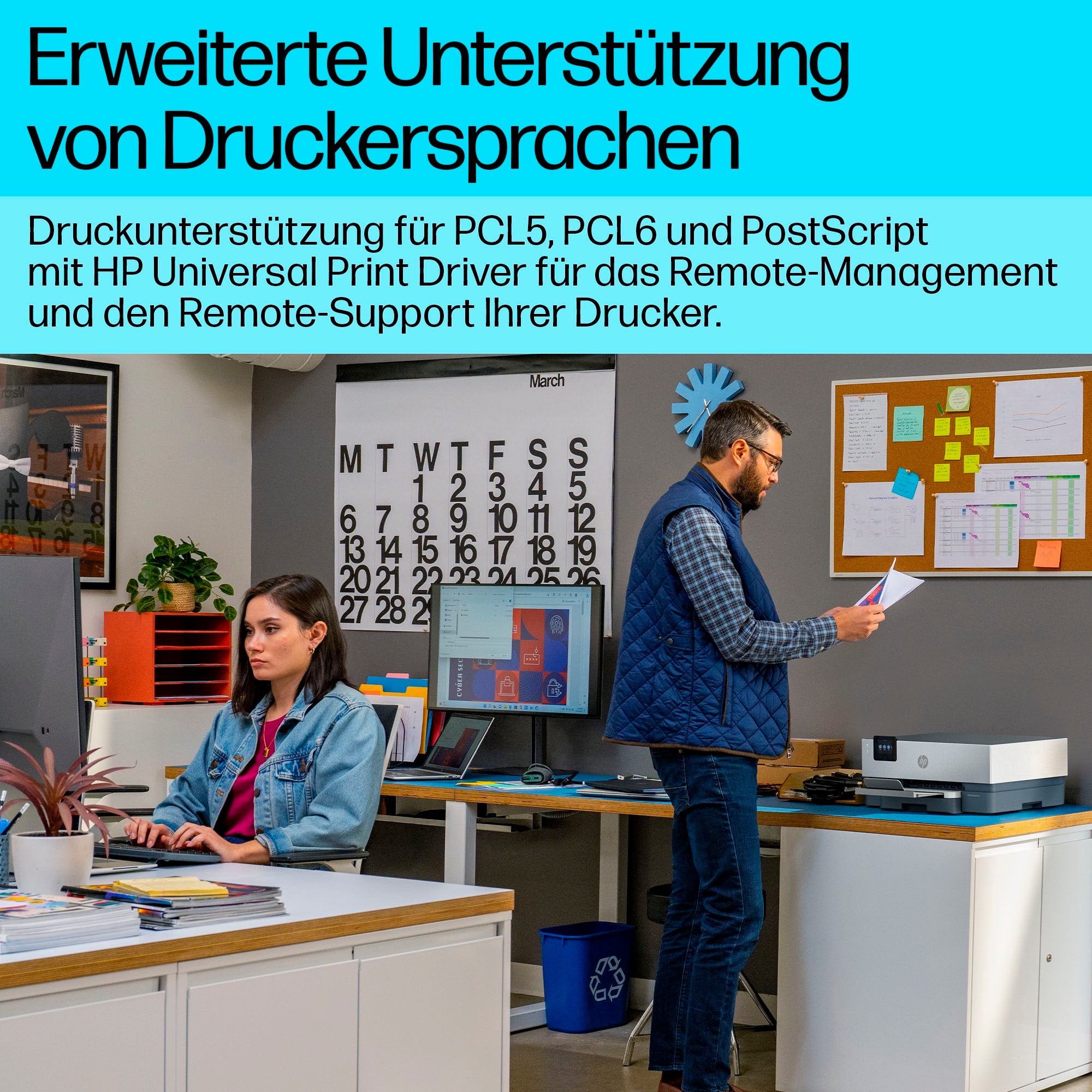HP WLAN-Drucker »OfficeJet Pro 9110b«